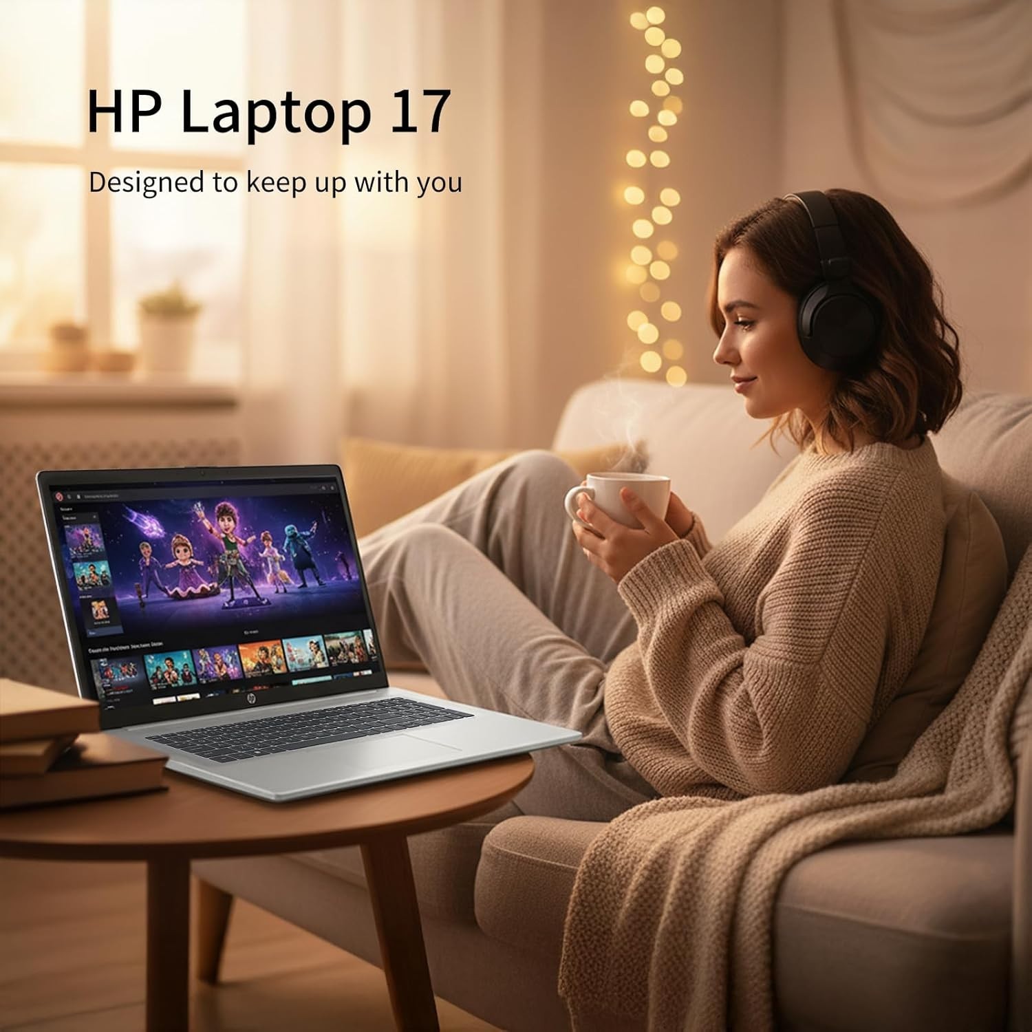 HP 17.3″ Touchscreen Laptop, AMD Ryzen 5 7530U, Up to 64GB RAM 2TB SSD