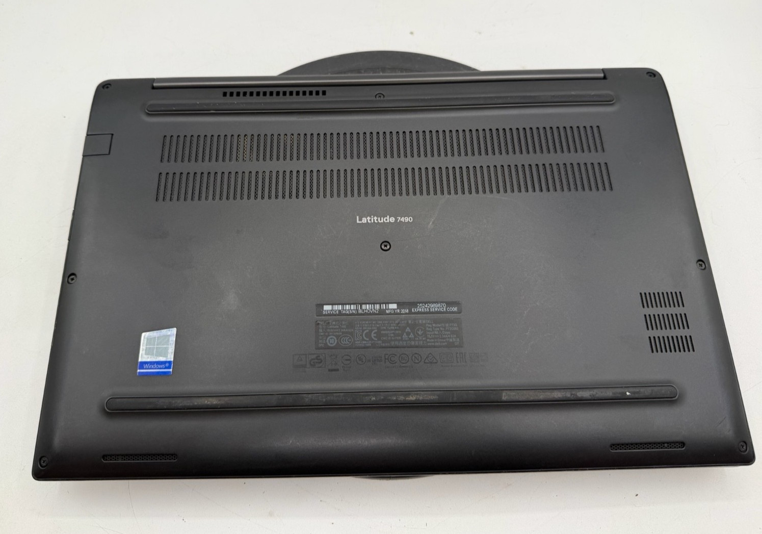Dell Latitude 7490-i7-8650U@1.9GHz 16GB DDR4 Ram No Drive/OS Boots Up **REPAIR**