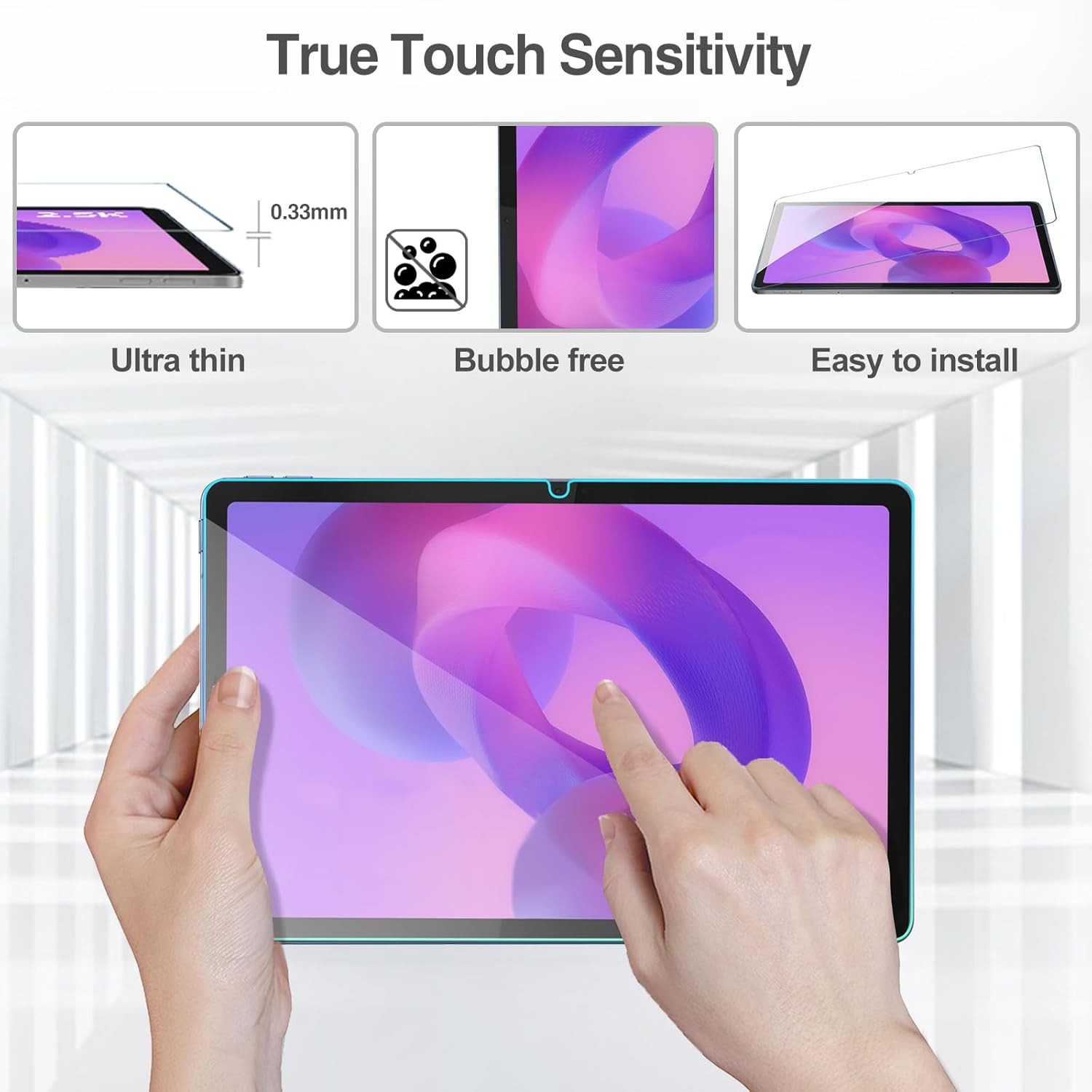 Lenovo Idea Tab 11″ Screen Protector – Anti Glare Tempered Glass Film Guard