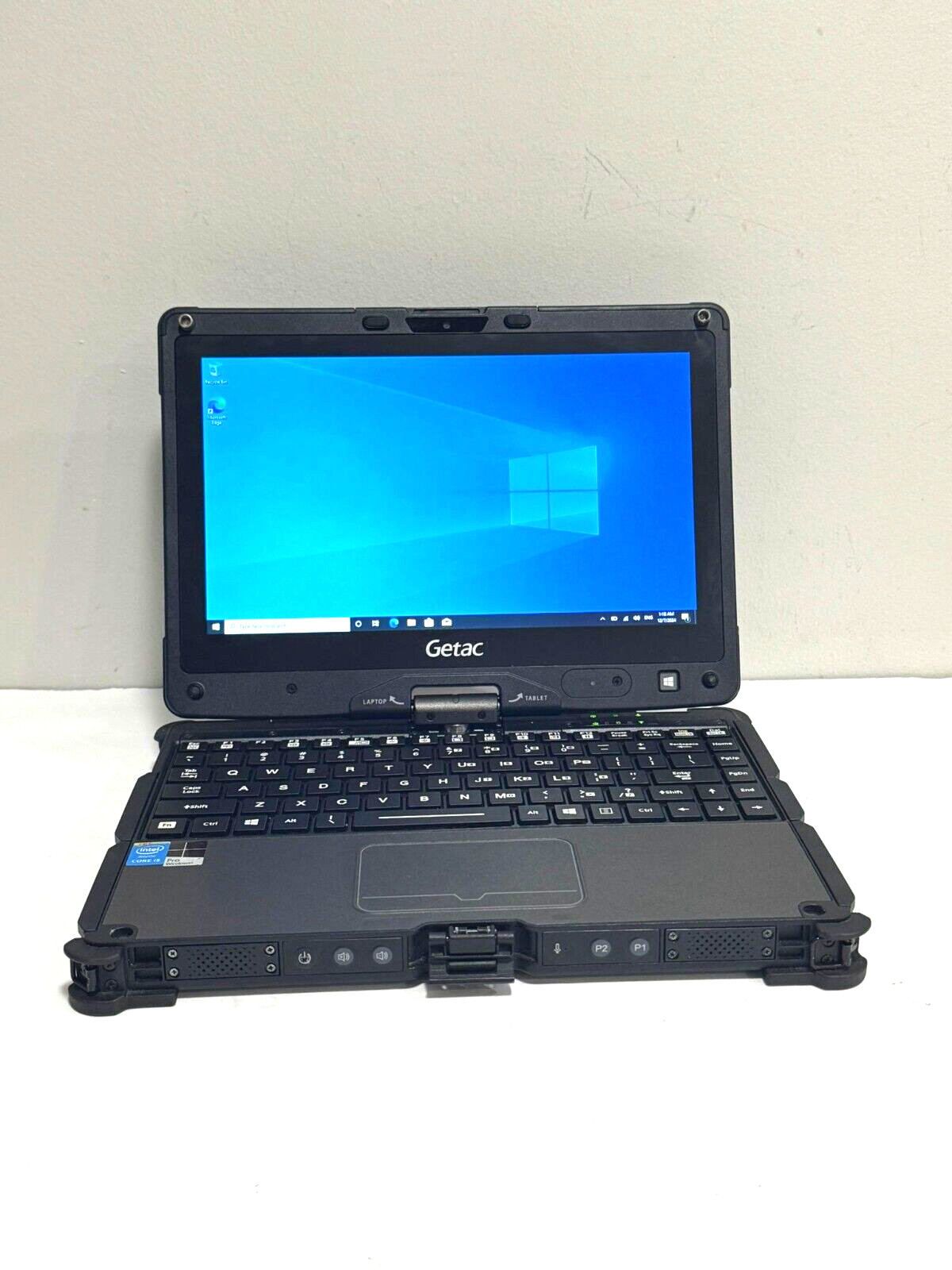 Getac V110 i5-5200U 256GB SSD 4GB RAM Touch Screen Win10 Pro NO CHARGER