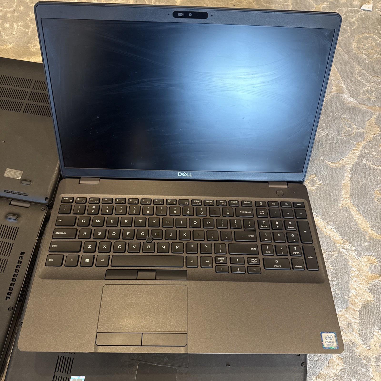 LOT OF 9 Dell Latitude 5500, 5510 Laptops i5,i7 8,16gb Varying Condition NO SSD