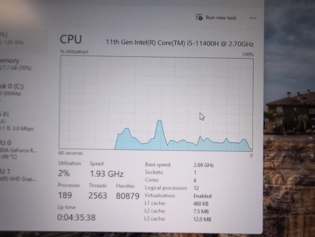 Asus TUF A17 i5 11th Gen 8GB DDR4 500gb NVME RTX 2050 (P03067768)