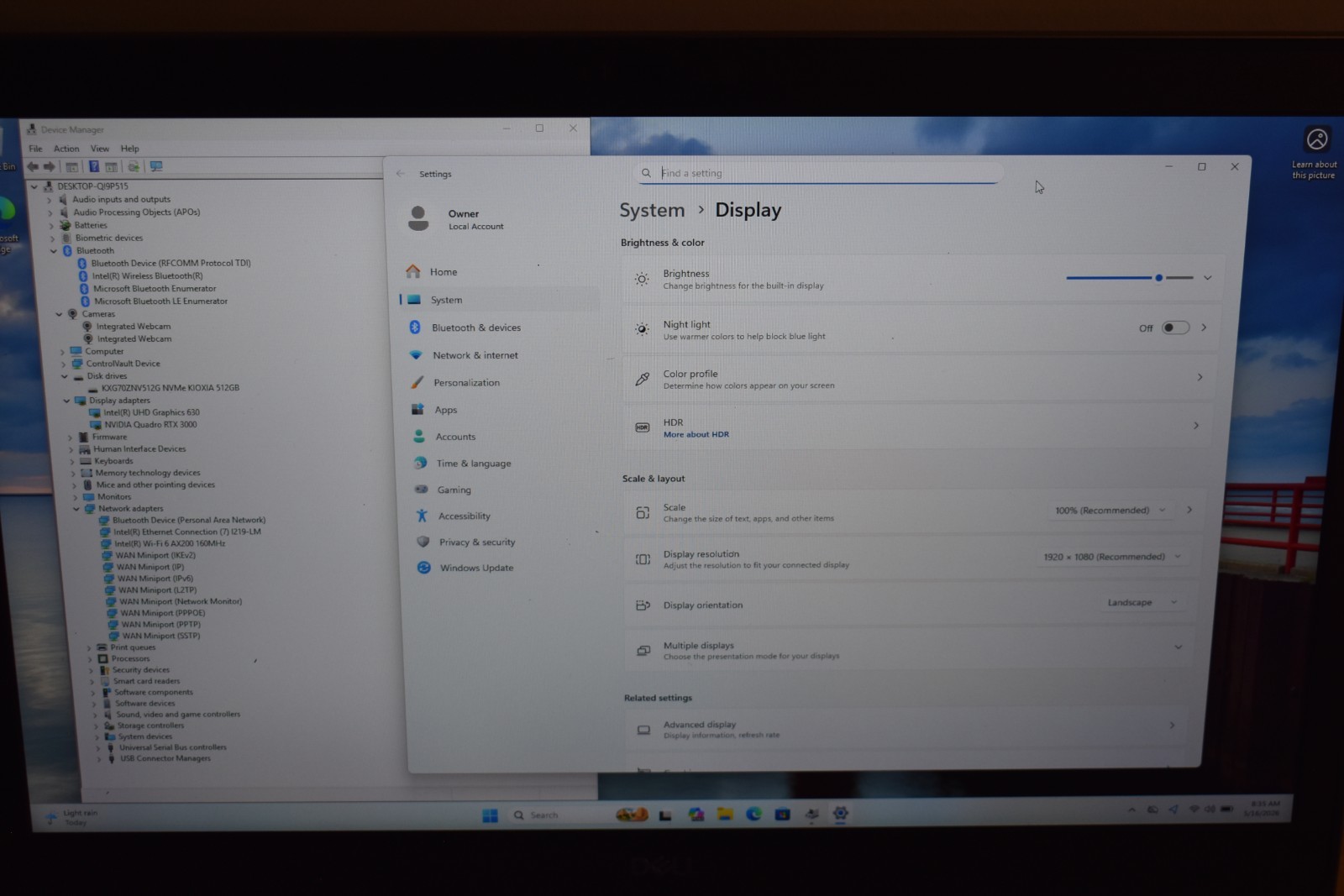 Dell Precision 7740 17.3 FHD Xeon E-2276M 16GB RAM 512GB SSD Quadro RTX 3000