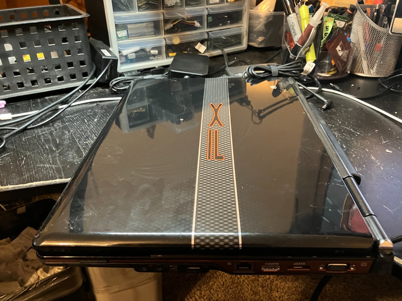 Gateway P-7805u 17″ Vintage Gaming Laptop C2D 2.26GHz 120GB SSD 8GB RAM NVIDIA 7