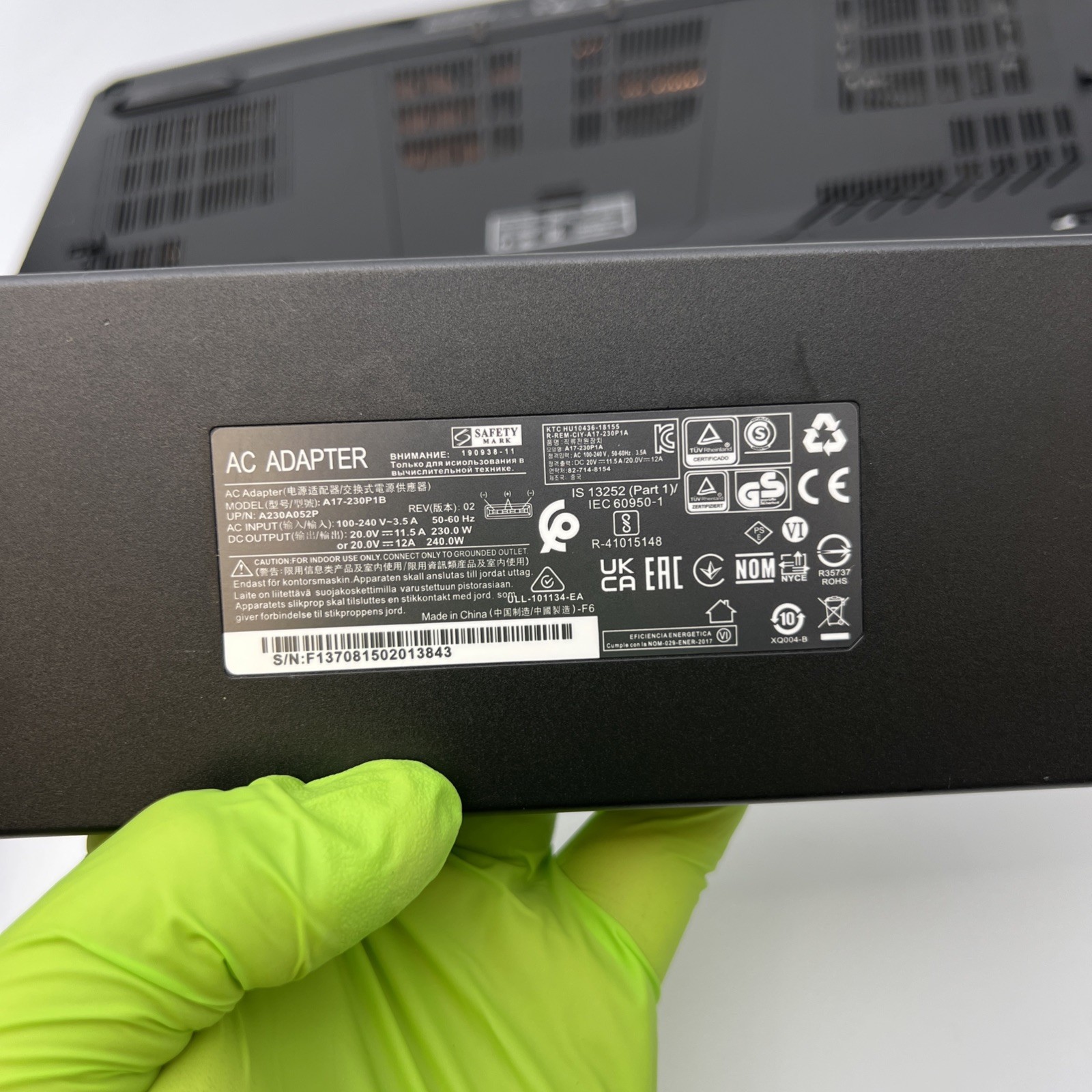 MSI GP66 Leopard Laptop i7-11800H RTX 3070 16GB RAM 1TB SSD – No Power – Parts