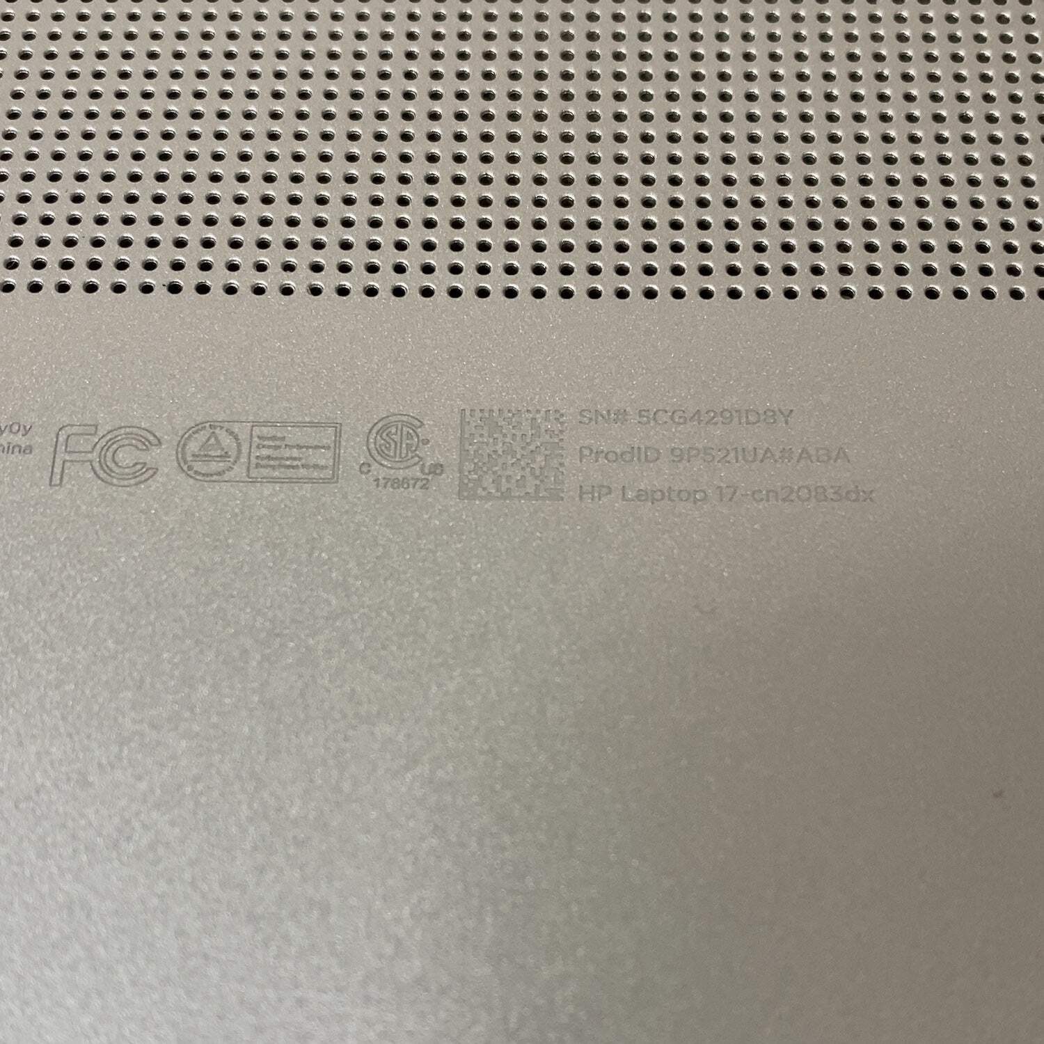 HP Laptop 17-CN2083DX 17.3″ i3-1215U 1.2GHz 8GB RAM 256GB SSD