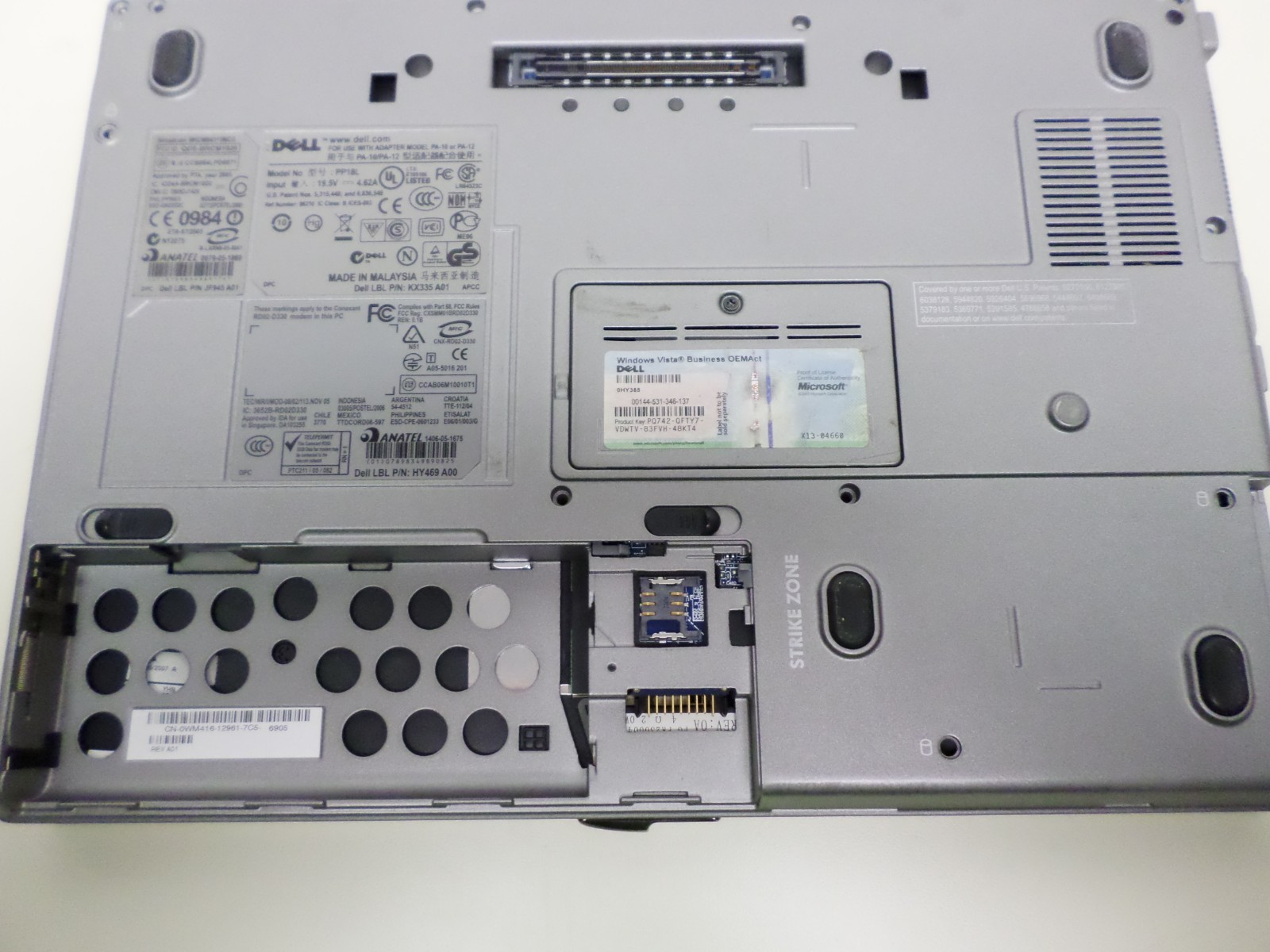 Dell Latitude D630 Core 2 Duo No Ram Does Not Boot- FT