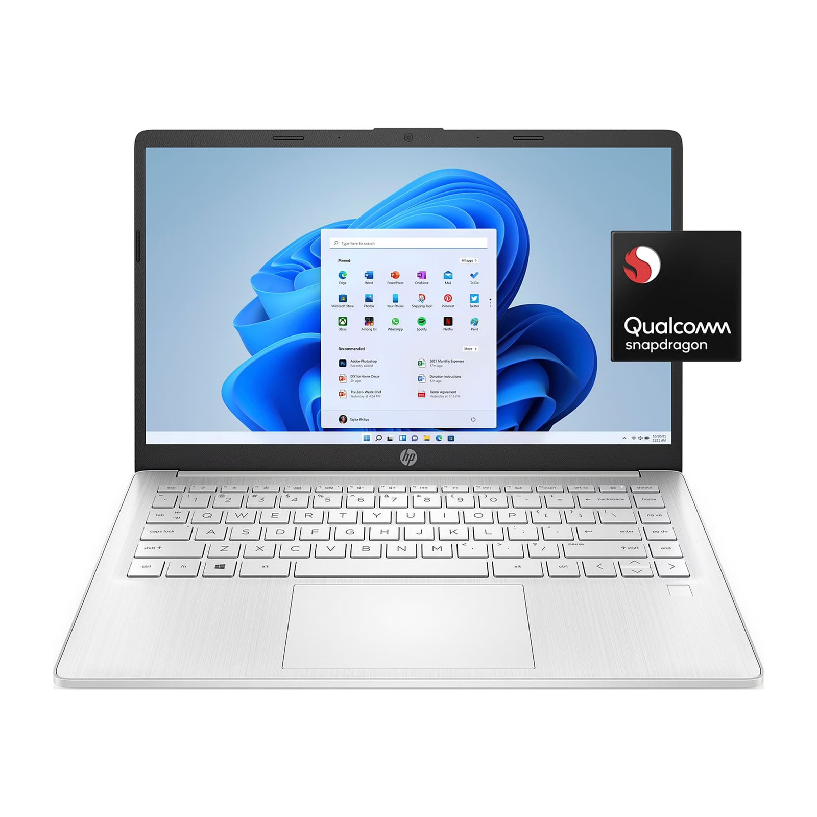 HP 14-ed0123wm 14″ FHD Touch Laptop Qualcomm Snapdragon 7c 4GB 128GB Win11H