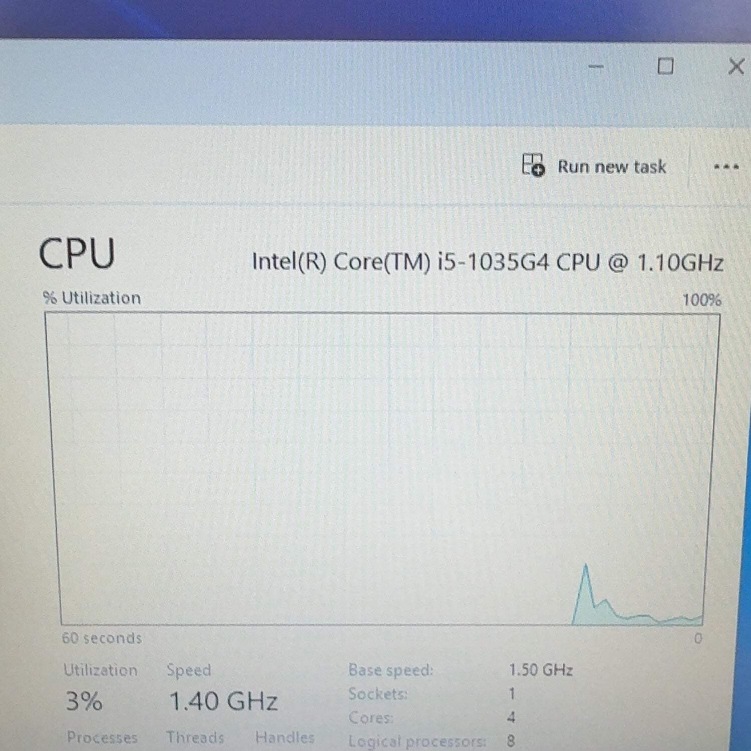 Dell Inspiron 3490 14″ i5-1035G4 1.5GHz 4GB RAM 128GB SSD