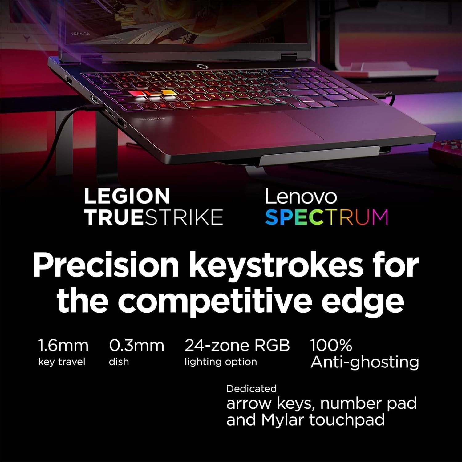 Lenovo Legion 5i Gaming Laptop 16″ QHD U9-275HX 32G 1Tssd RTX 5060 Win 11 Home