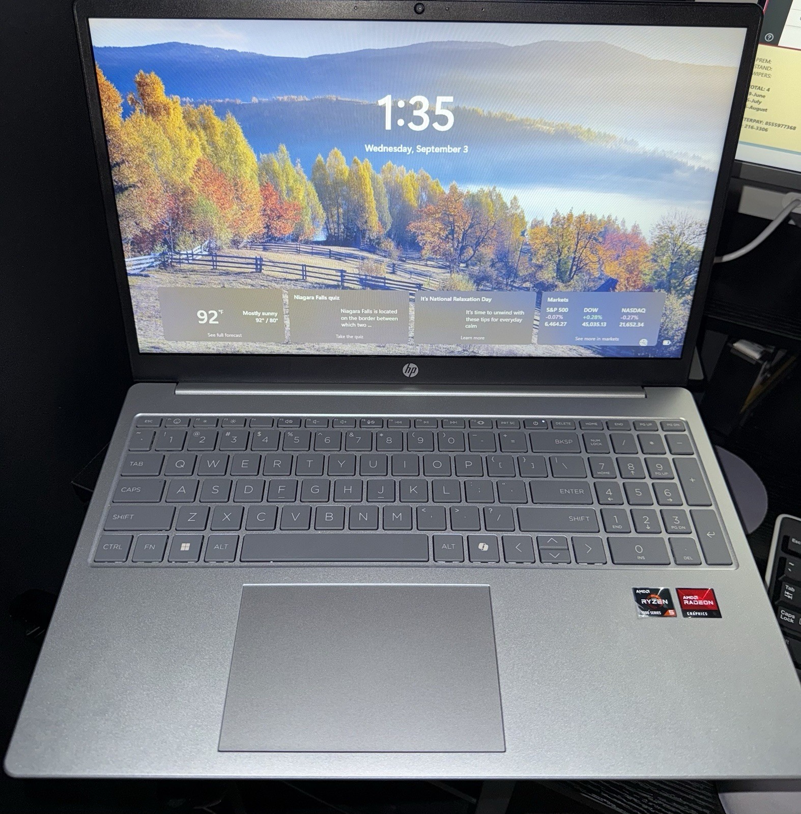 HP Laptop 15 FC0XXX 15 .6″ 256GB SSD