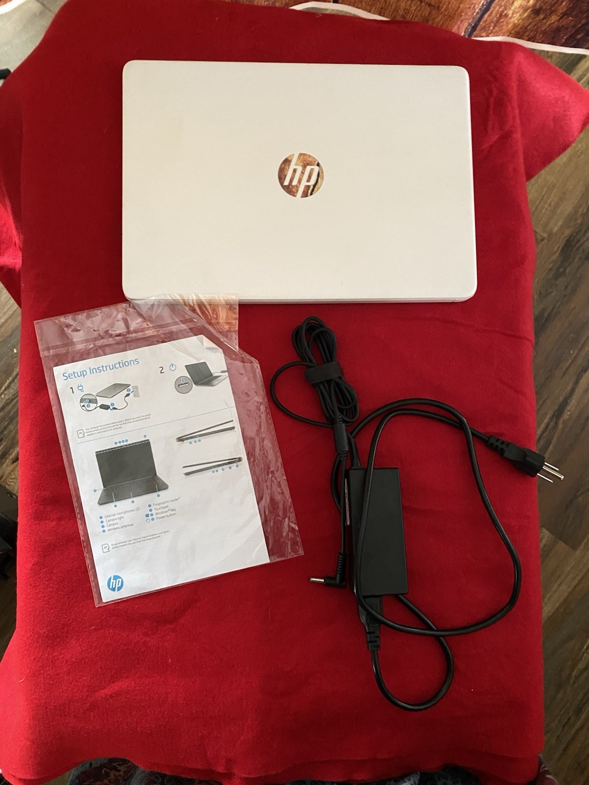 HP Laptop 14-DQ0052DX 14″ 64 GB SSD, Intel Celeron N, 1.10 GHz, 4 GB Ram – White