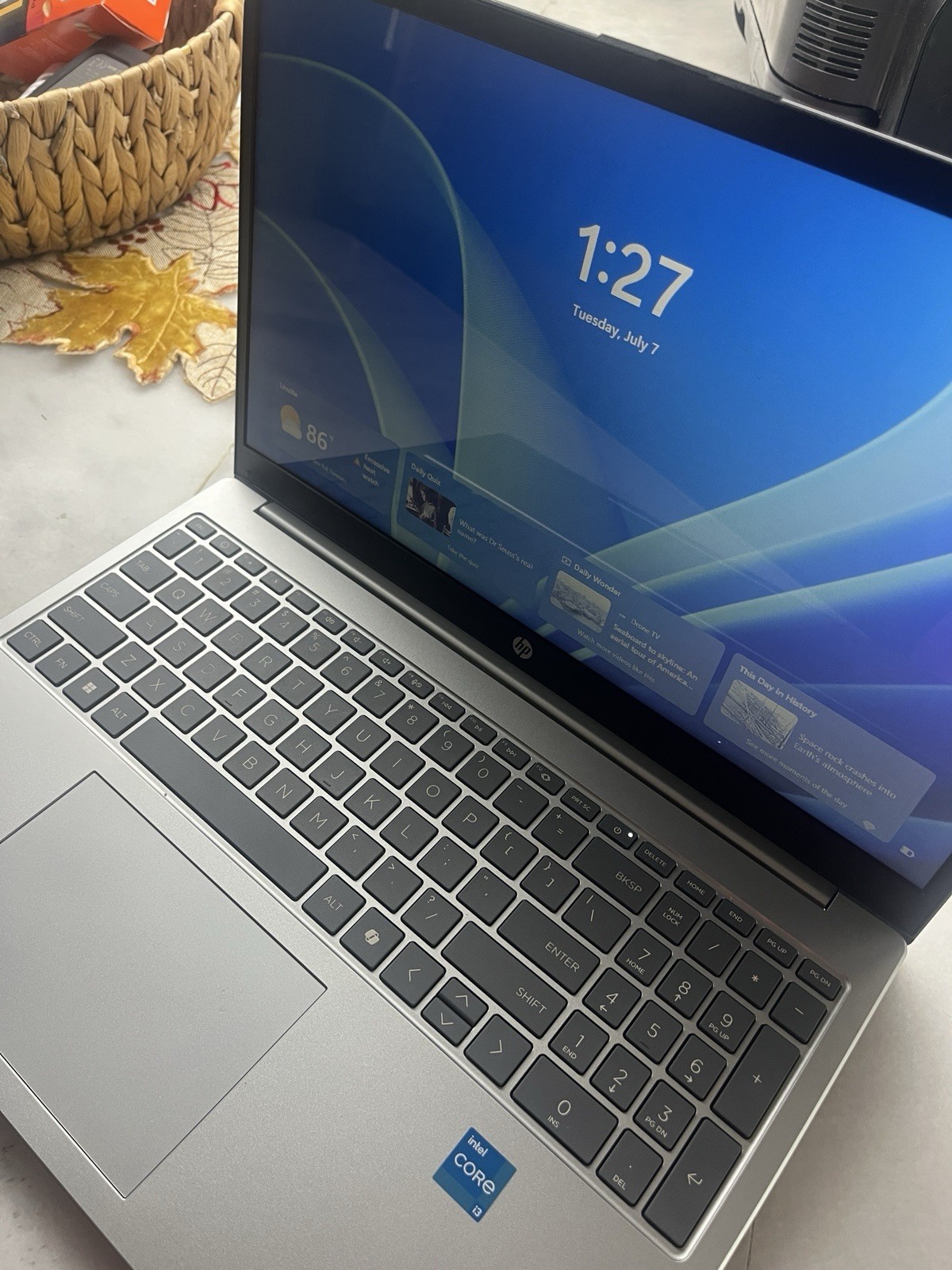 HP Newest 15 15.6″ Touch i3-1215U 16GB 1TB SSD Win11 S Silver Wi-Fi 5