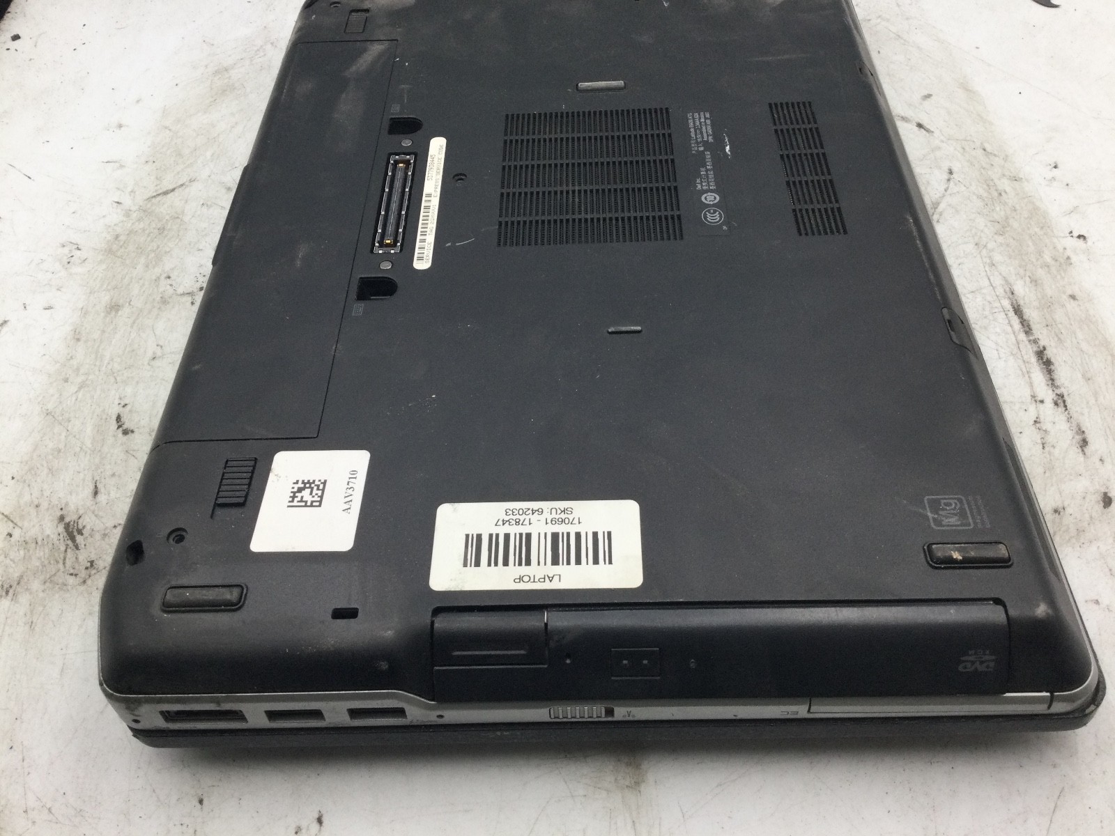 DELL LATITUDE E6430 – BOOTS TO BIOS/BIOS LOCK – INTEL I5 3230 – NO RAM -READ-BB