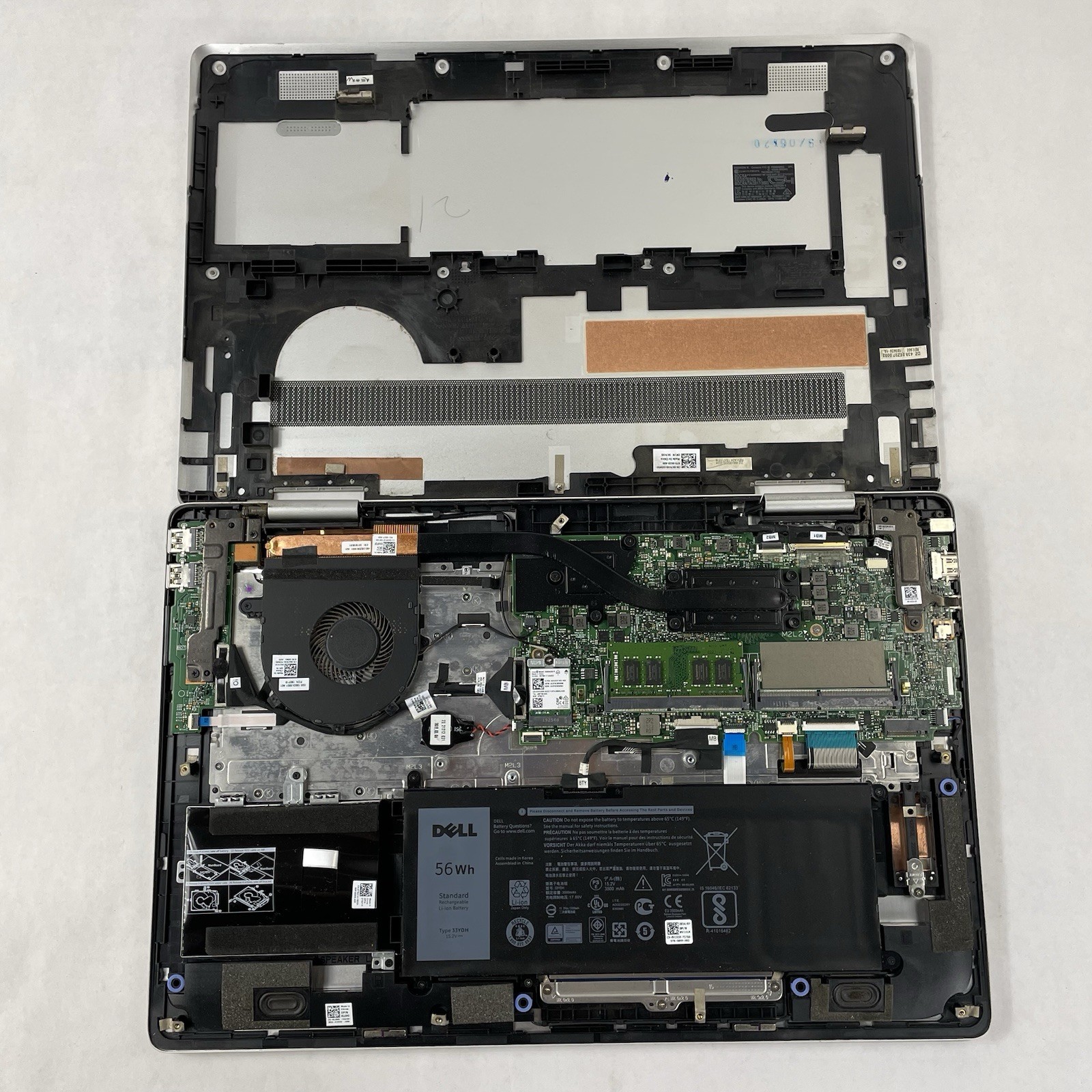 Dell Inspiron 7786 17.3″ i7-8565U 1.80 GHz 8 GB RAM No SSD/OS/AC NVDIA MX250