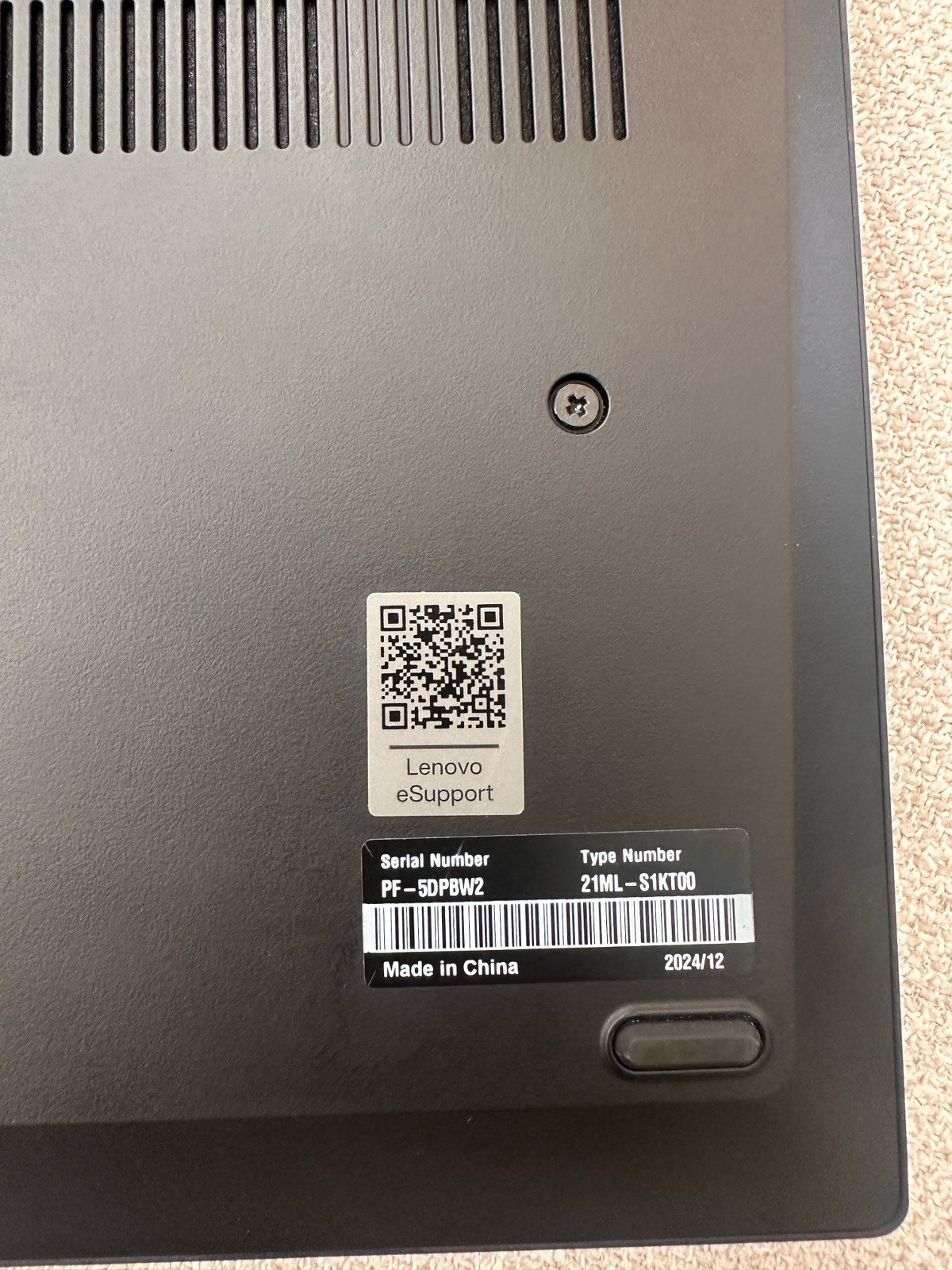 Lenovo ThinkPas T14 Gen 5 Laptop Intel Ultra 7 155U 16GB | 1TB