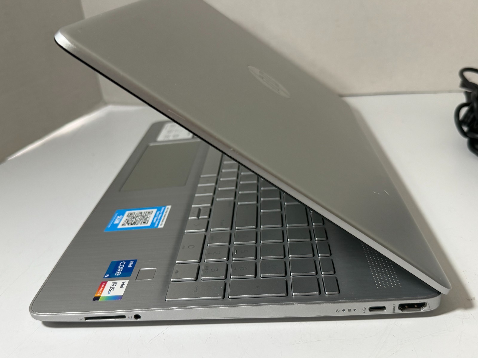 HP Laptop 11th Gen Core i5-1135G7 16GB RAM 512GB NVMe Win11H w/AC Adapter