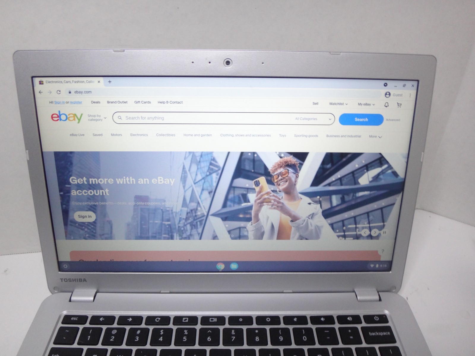 TOSHIBA Chromebook 2 CB30-B3122 PLM02U-00J008 Laptop TESTED / WORKING