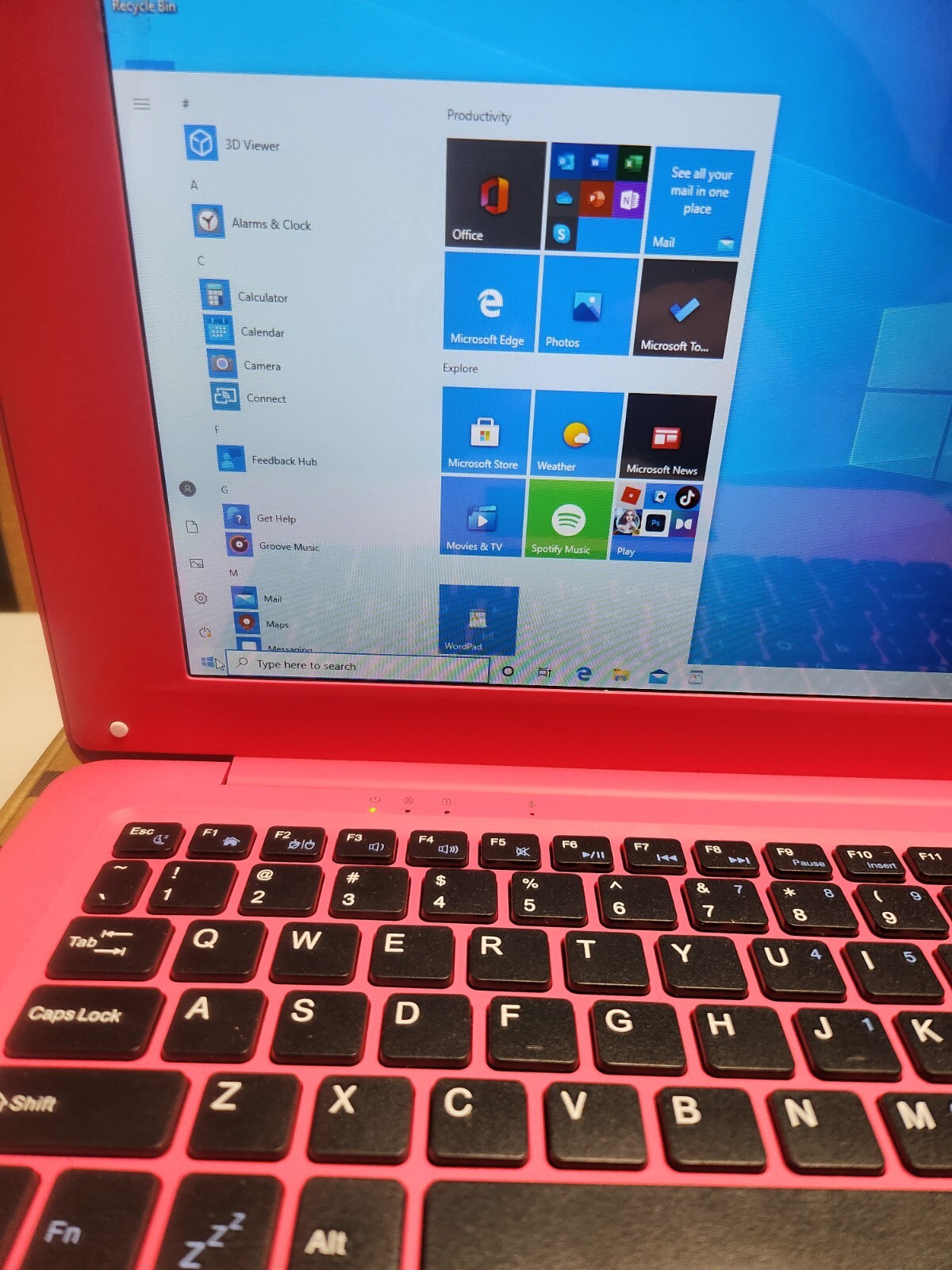 Laptop Computer 10.1” Quad Core Android 12.0 Mini Netbook WiFi Webcam