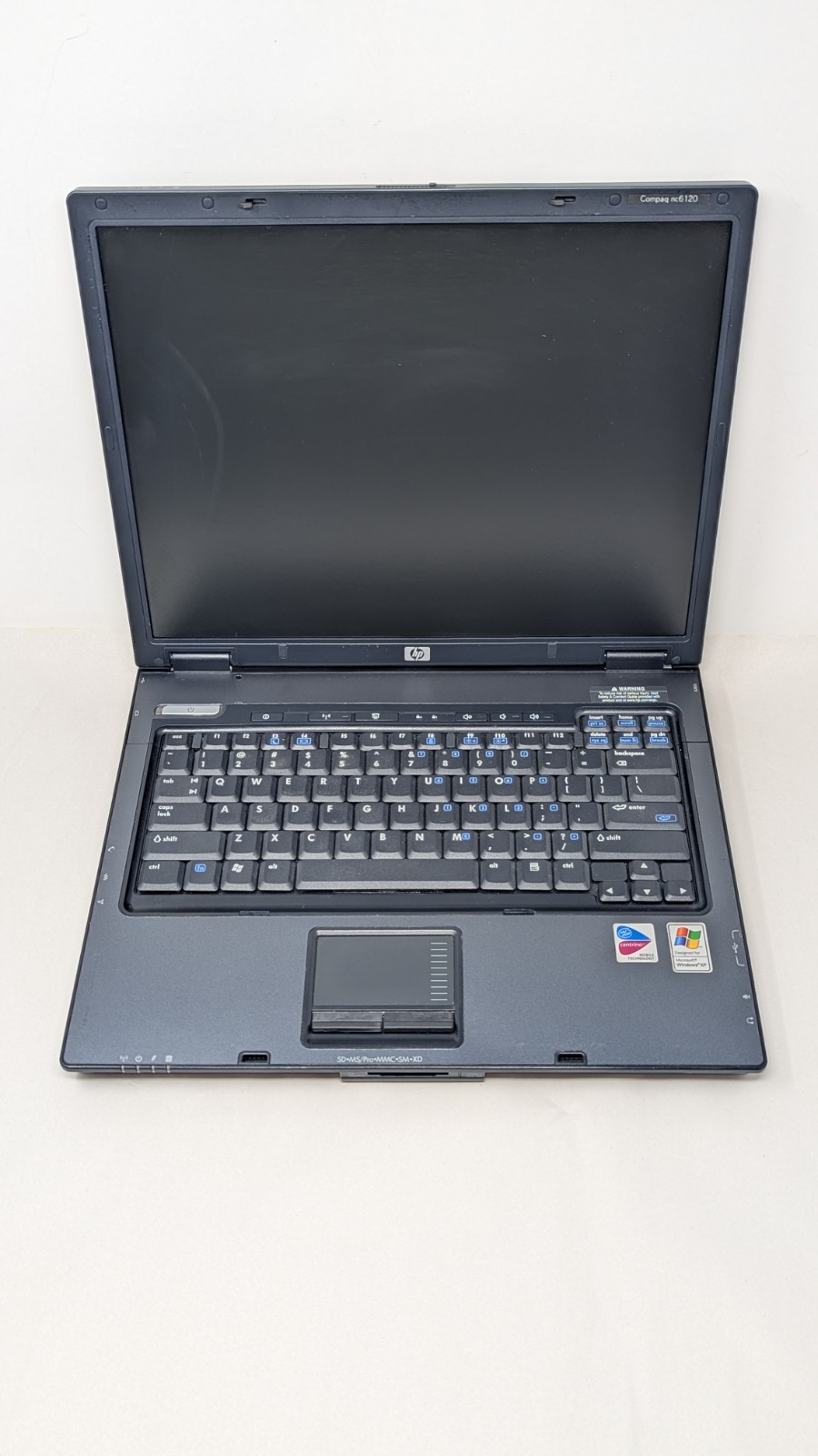 HP Compaq NC6120 Laptop RS232 Parallel XP Celeron Office 2GB Charger See Details