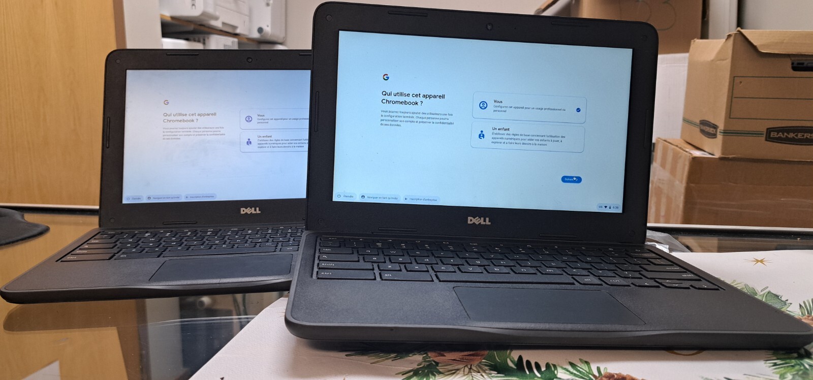 lot of 2|chromebook 11 3180p26t intelN3060 ChromeOS 4GBRAM 16GBDISK w/ac adapter