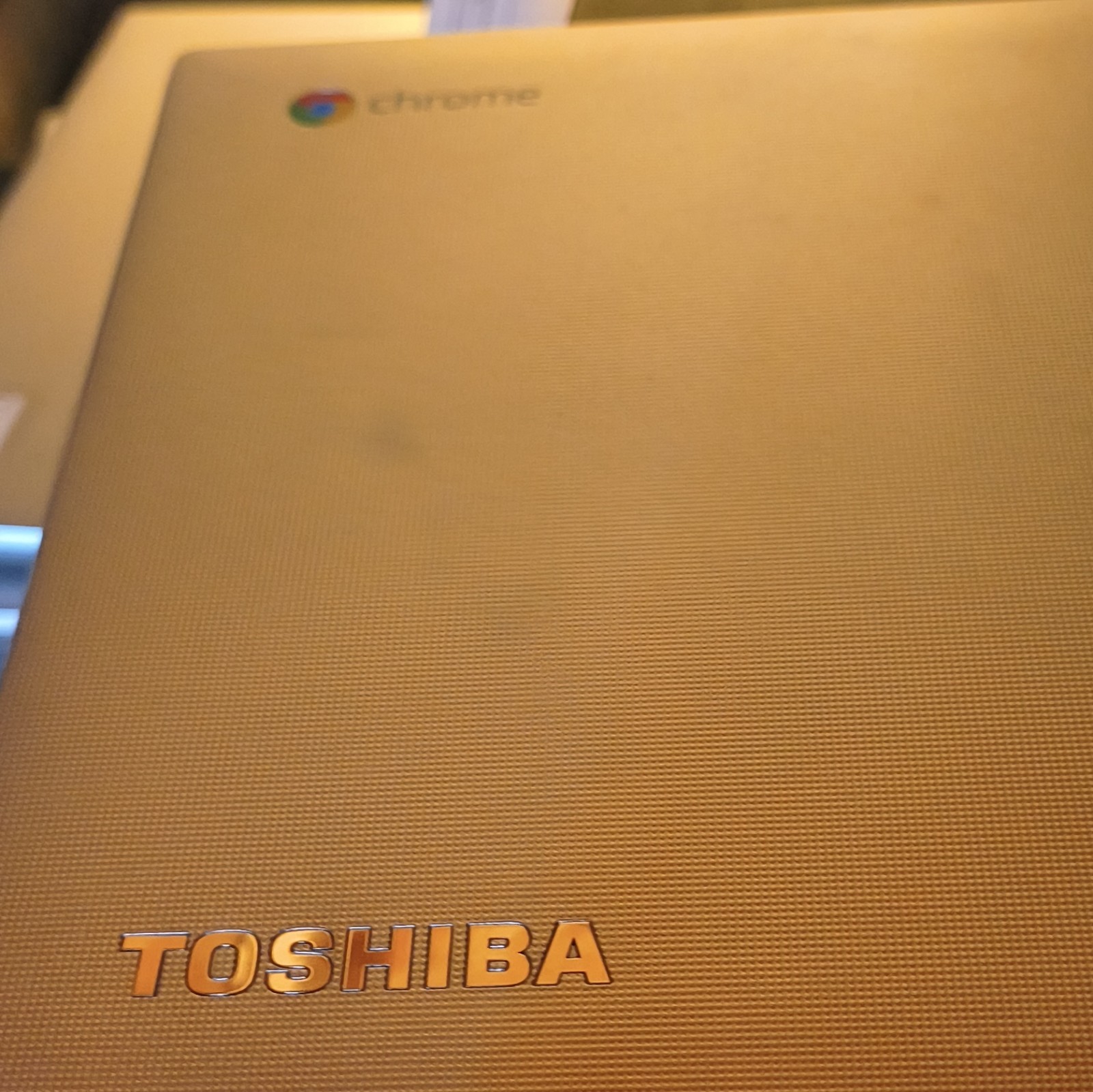 Toshiba Chromebook Intel Celeron 13″ SSD Silver Chrome OS USB HDMI Webcam Wi-Fi