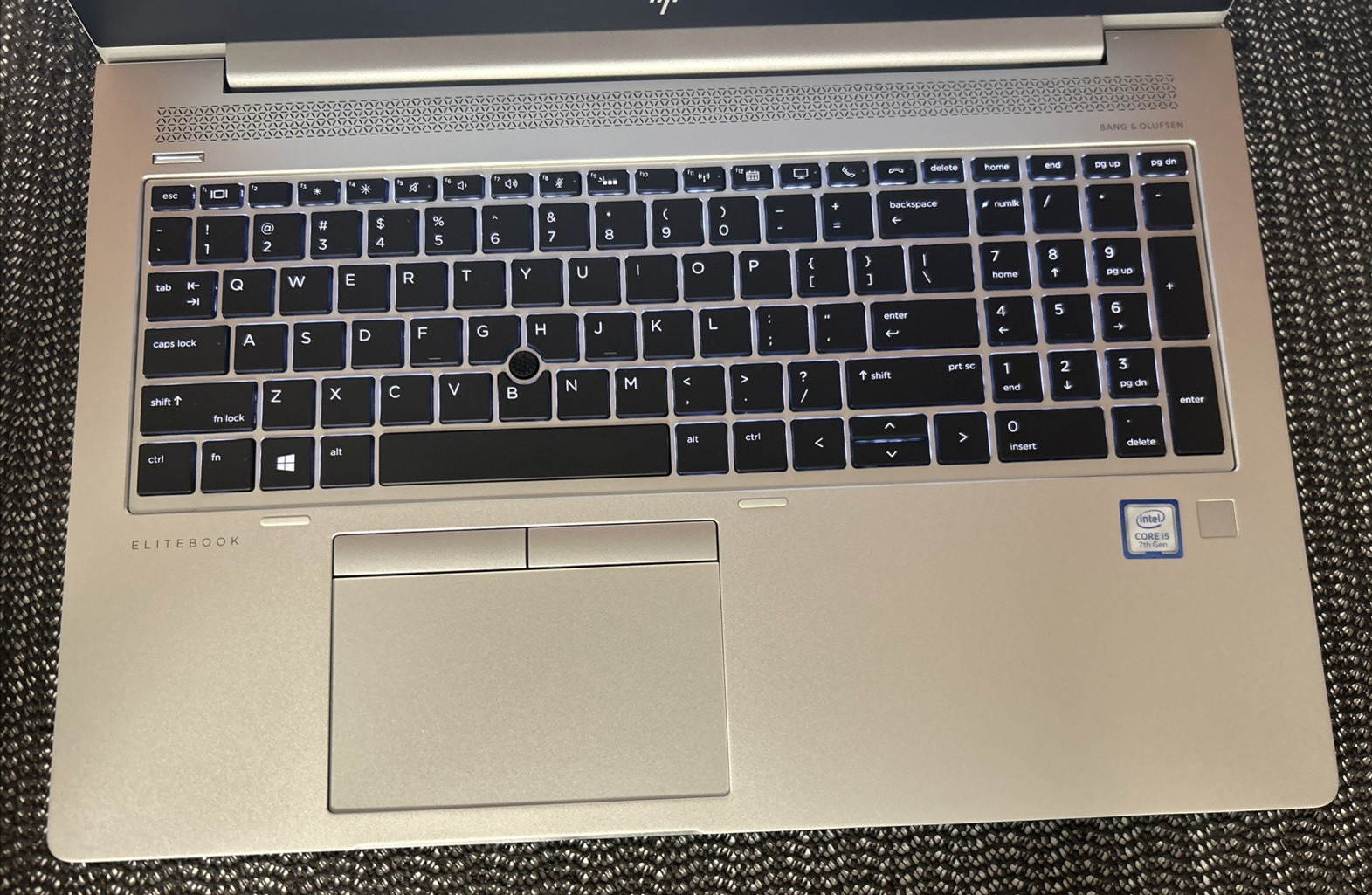HP Elitebook 850 G5 Core i5-7300U 2.71GHZ 16GB , 256GB SSD, WINDOWS 11 PRO