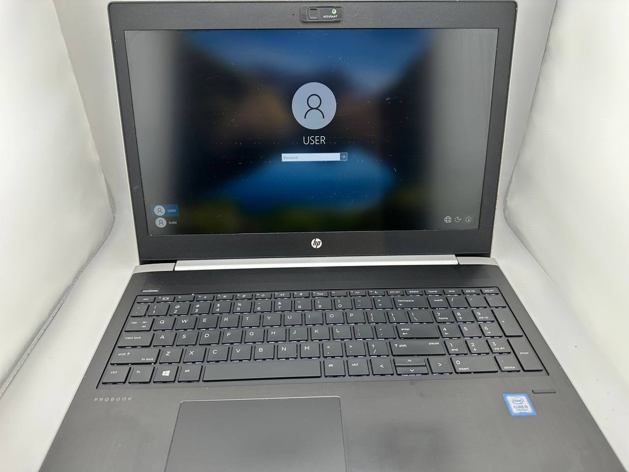 HP ProBook 450 G5 Laptop – Boots to BIOS – Password Protected – W/ Charger 035-2