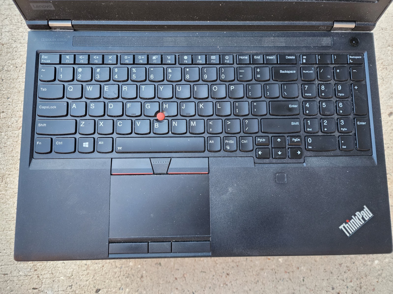 Lenovo Thinkpad P53 Intel i7-9850H 2.60GHz 16GB RAM 512GB SSD, 2TB HD, Win 11