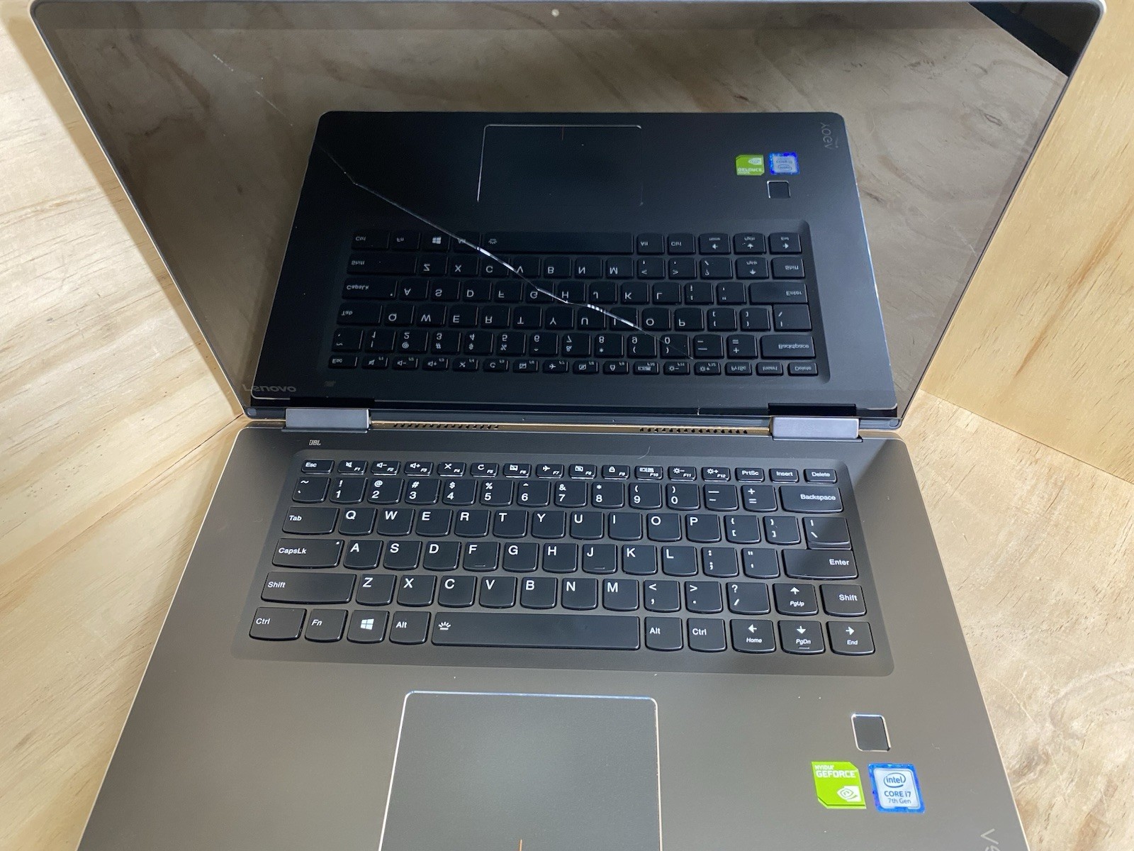 LENOVO YOGA 710-15IKB INTEL CORE I7-7500U@2.9GHz/256GB SSD/16GB RAM/W11H/READ