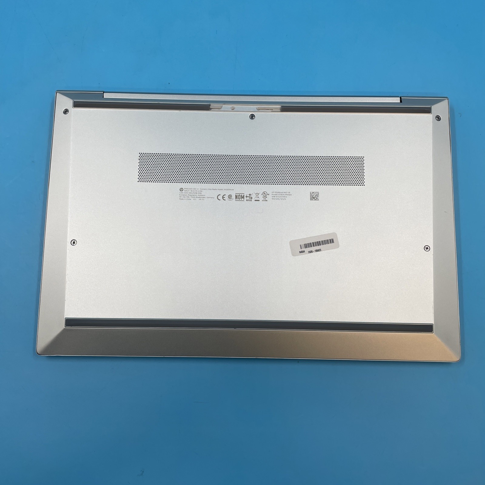 HP EliteBook 840 G8 | i7-1185G7 | 16GB RAM | NO DRIVE | NO OS | 71% BATTERY