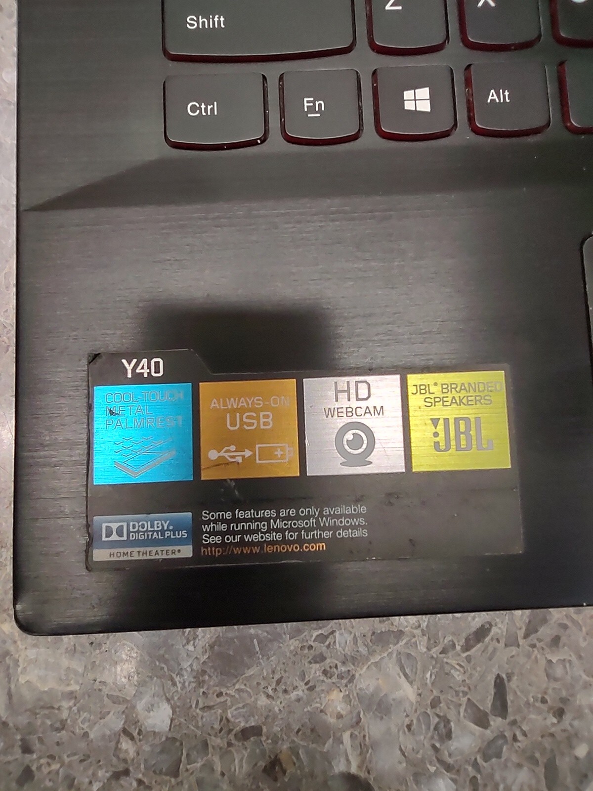 Lenovo IdeaPad Y40-70 Intel i7 4TH Gen, 16GB, Radeon R9 M275 READ !!!!