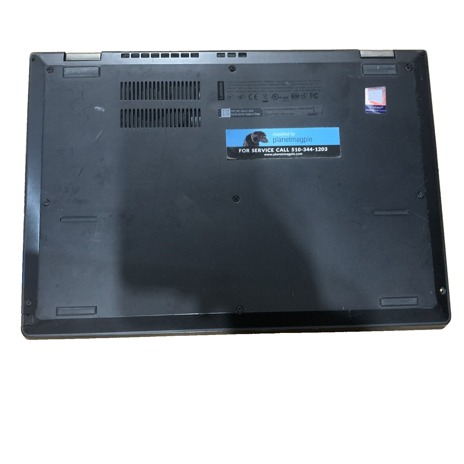 THINKPAD YOGA L380 INTEL CORE i5-8350U 1.70GHZ 8GB RAM **NO HD/ NO CADDIE/ NO OS