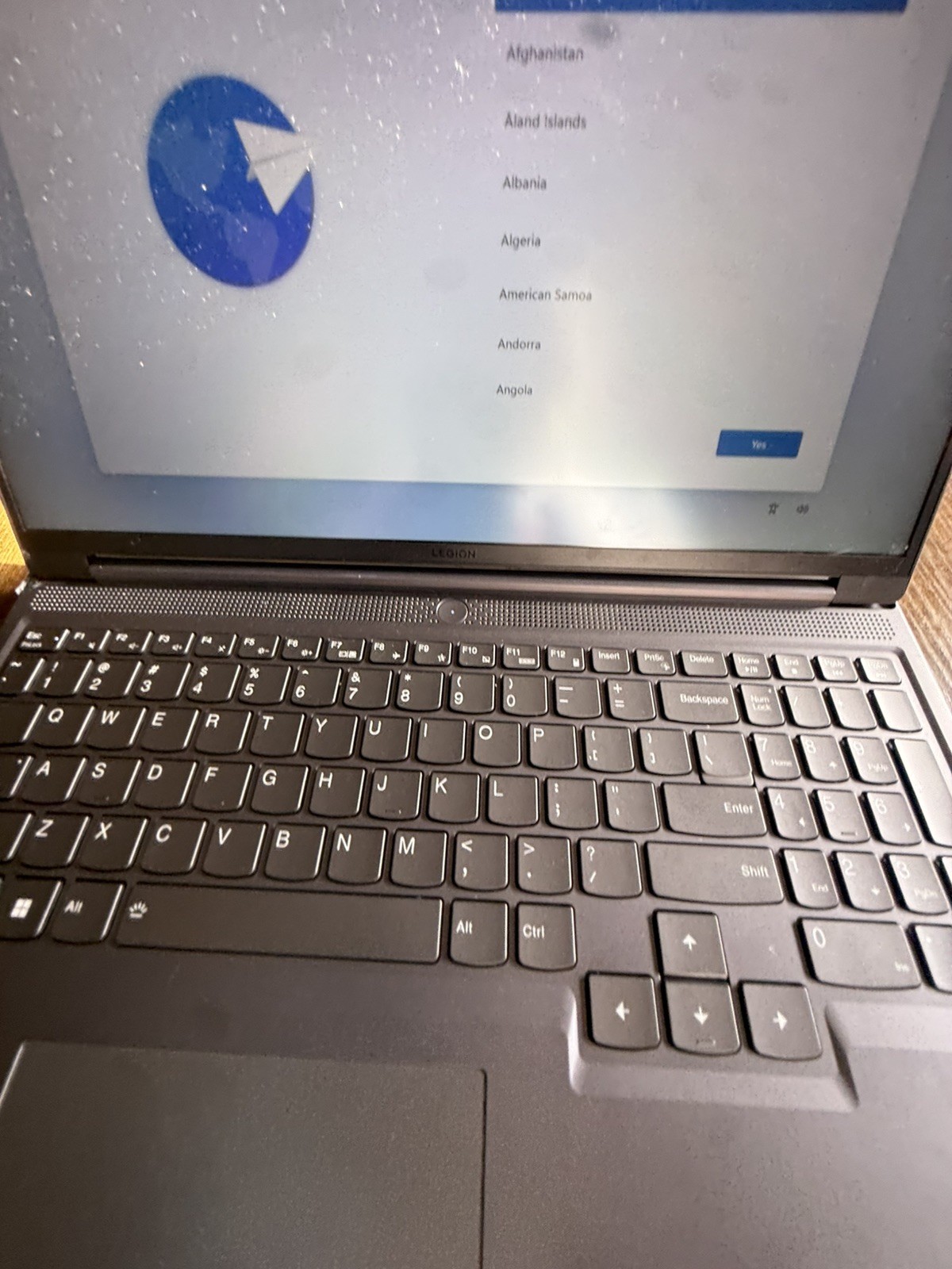 Lenovo Legion gaming laptop 💻 16in AMD ryzen 5 RTX 4060 16GB 512GB SSD Win11