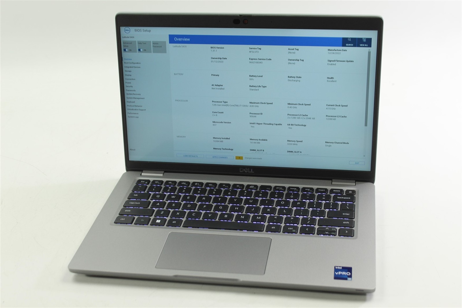 Dell Latitude 5430 14″ FHD Touch i7-1265U 3.6GHz 1TB SSD 16GB RAM W11P