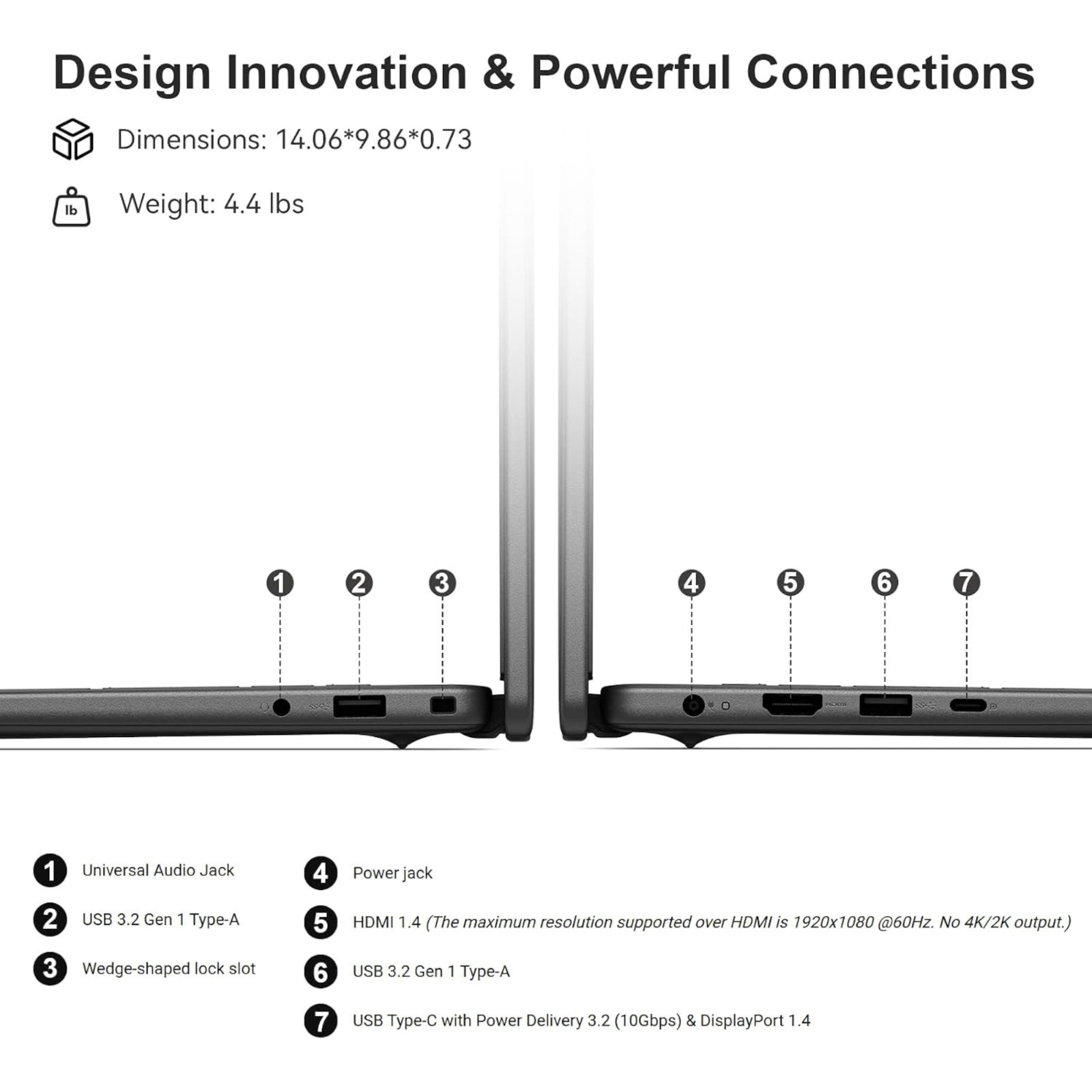 Dell 16 DC16250 16″ FHD+ Intel Core 7 150U 16GB RAM 1TB SSD Win 11 Home, Black