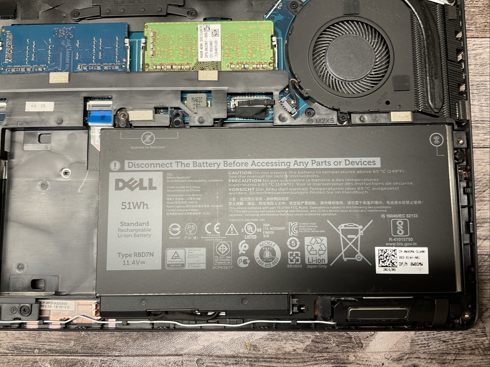 Dell Latitude 5500 / Intel Core i5 8th Gen / 8GB RAM / BIOS Unlocked / C5