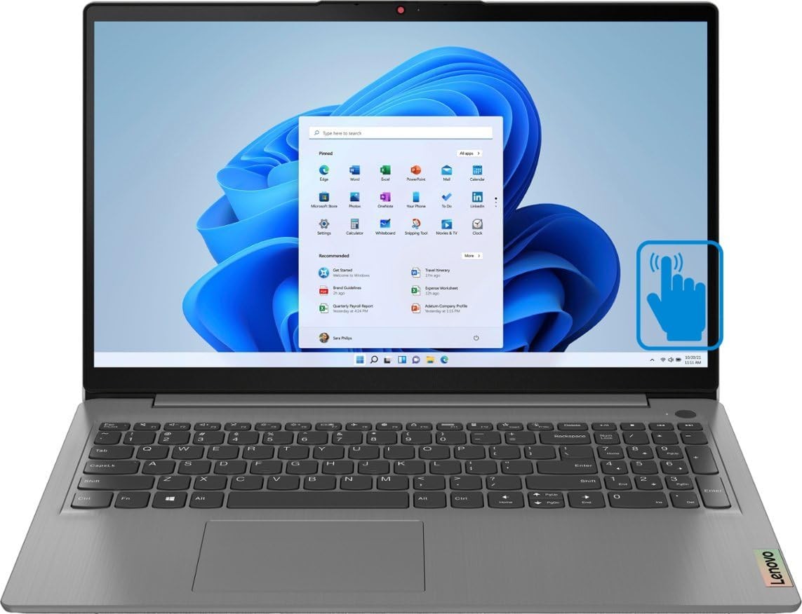 Lenovo IdeaPad 3 15.6″ FHD Touch Intel Core i5-1235U 8GB RAM 512GB SSD Win 11