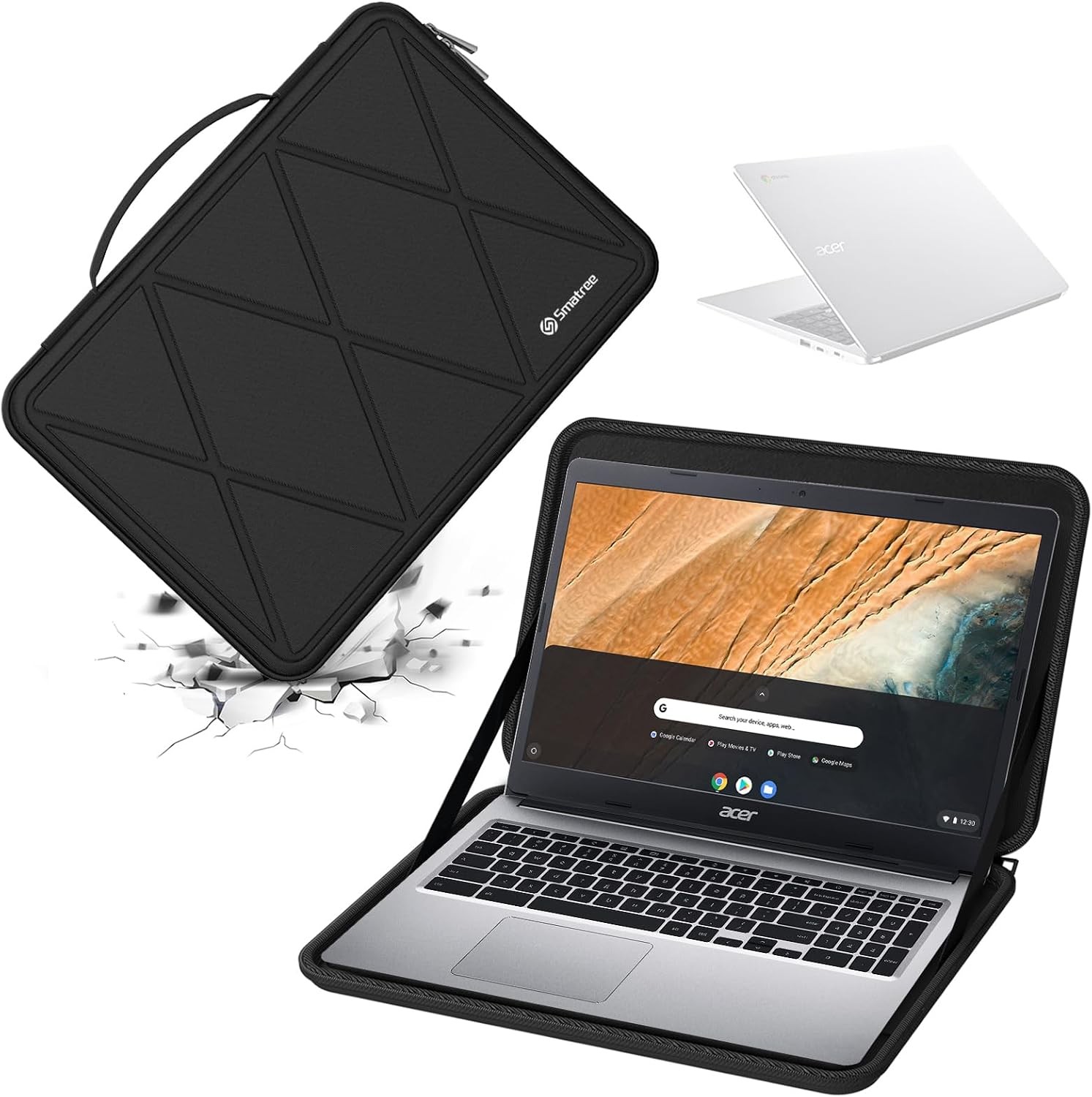 Hard EVA Protective Sleeve Case for 15.6 inch Acer Chromebook 315 – CB315-4HT-C2