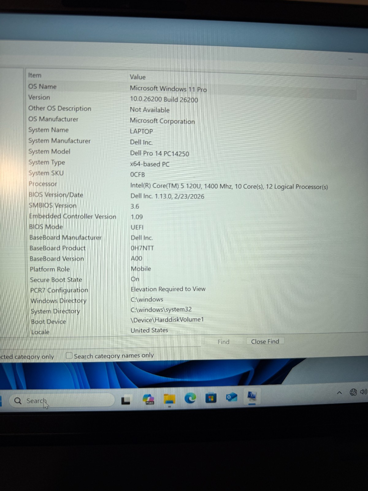 Dell Pro 14 PC14250 14″ Core 5 120U 1.4GHz 16GB RAM 256GB SSD