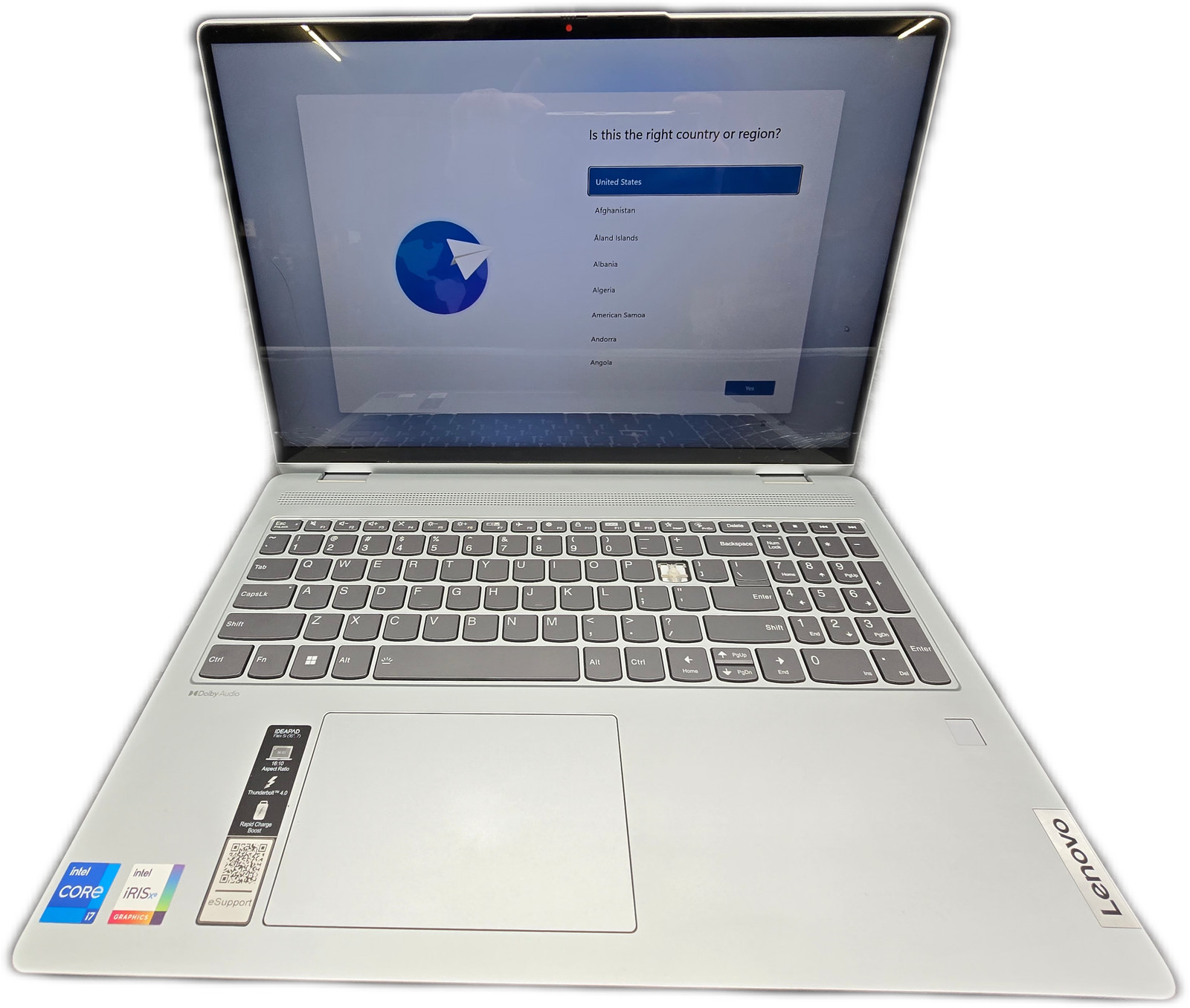 Lenovo IdeaPad Flex 5 16IAU7 i7 12th Gen 512GB SSD Windows 11 Home