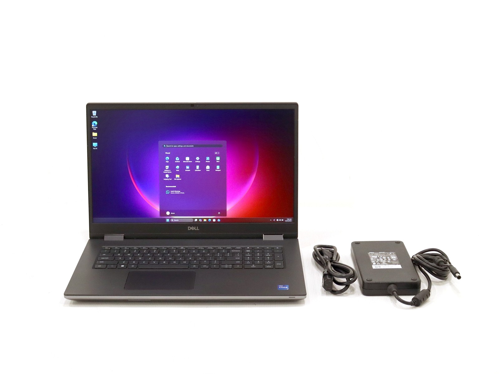 Dell Precision 7770 17.3″ i7-12850HX 64GB 1TB NVMe RTX A4500 W11P + Accidental