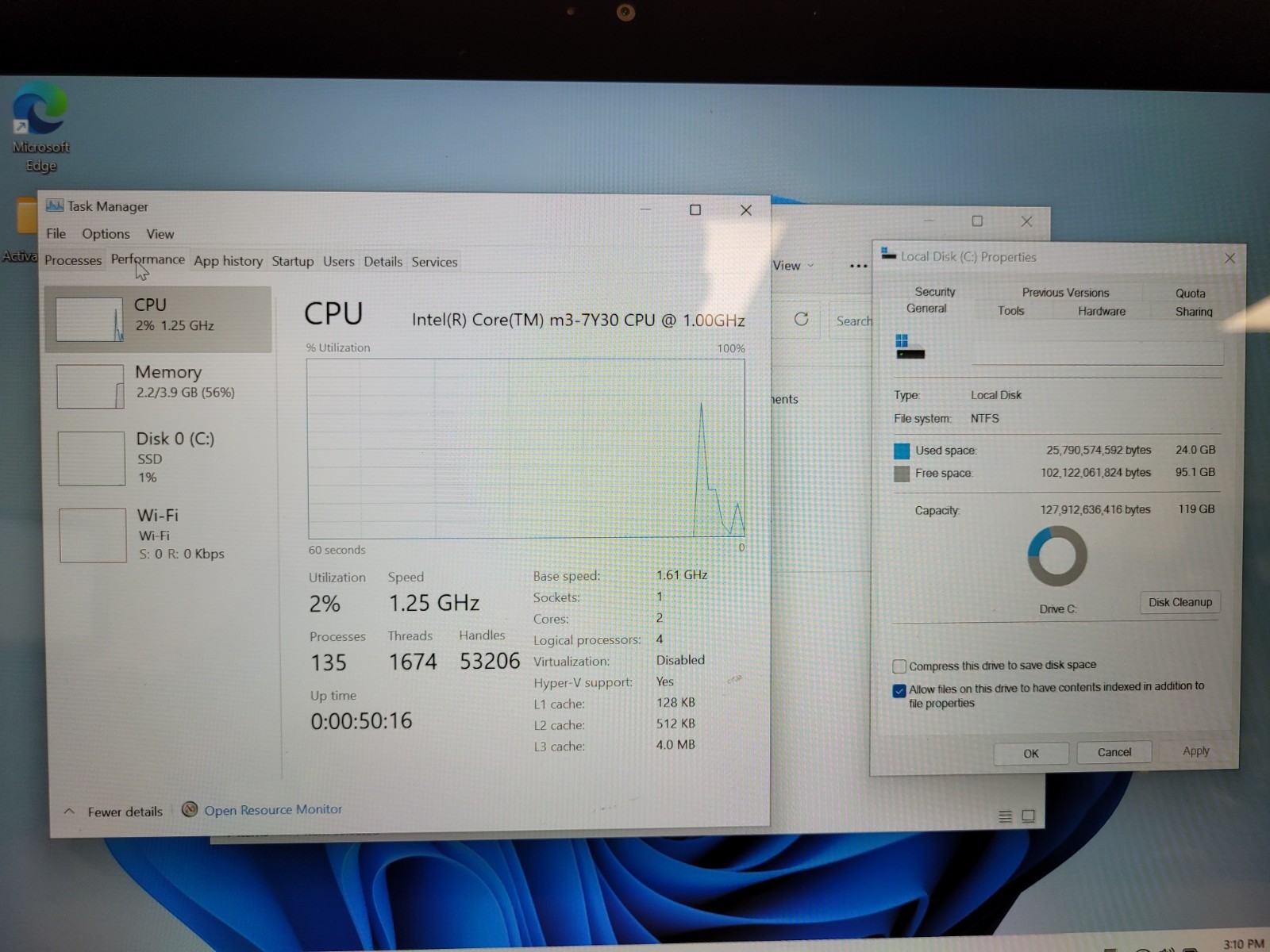 Hp pro x2 612 G2 tablet 12″touch m3-37Y30 1ghz 4gb ram 128gb ssd 5CG71902SZ