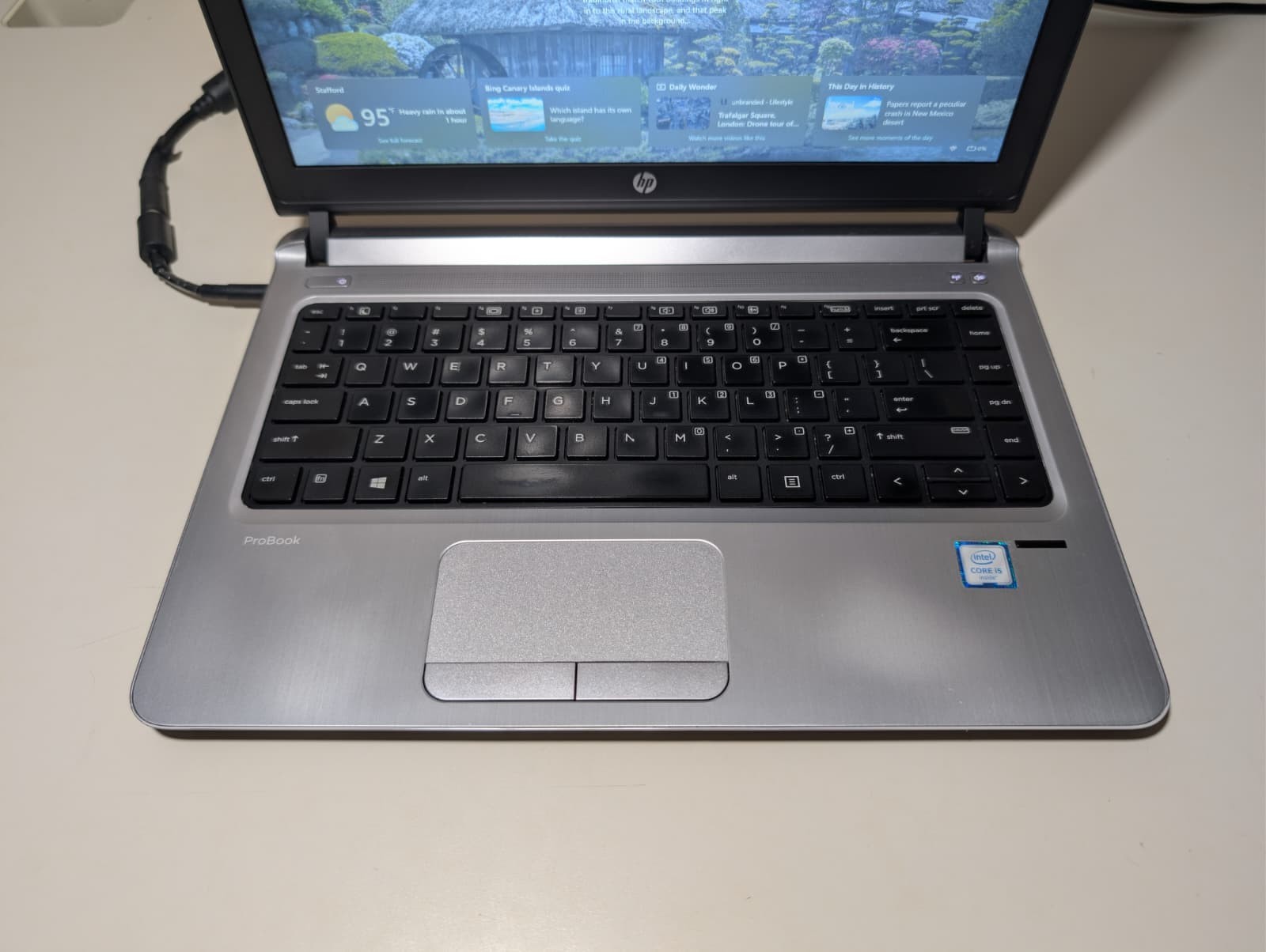 HP ProBook 430 G3 | i5 6th Gen 8GB RAM 128GB SSD | HD Windows 11 Pro Adapter