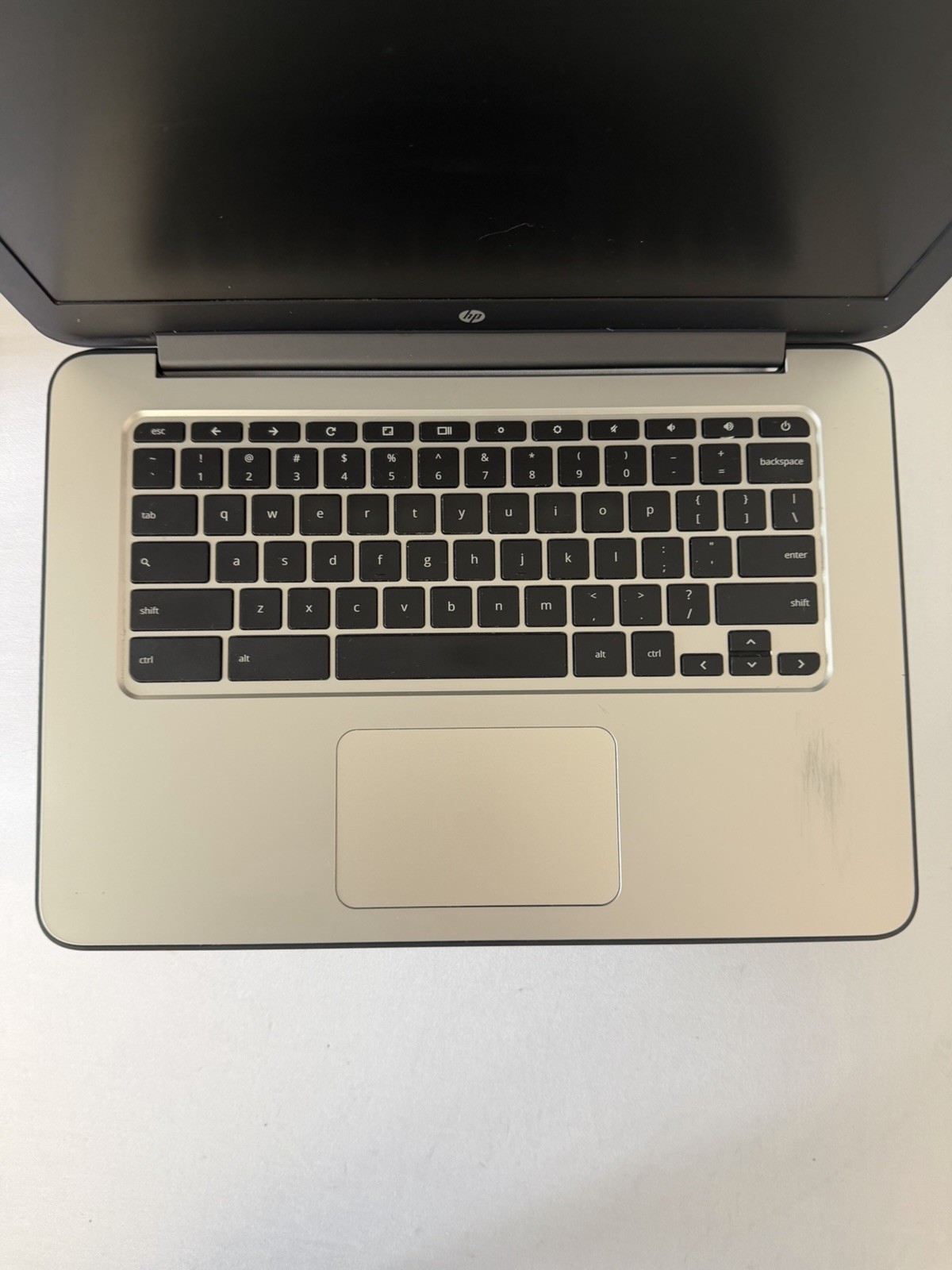 HP Chromebook 14 G4 Laptop – Good Screen – Intel Celeron N2840-RAM 4GB-Read Des