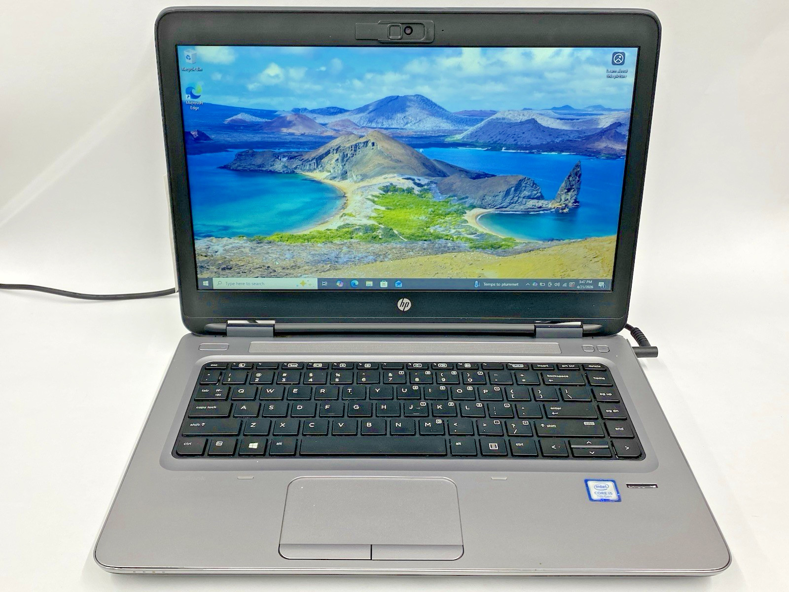 HP 640 G3-Grade B – 14″ HD – i5-7200U – 8GB – 256GB SSD – Win 10 Pro – READ