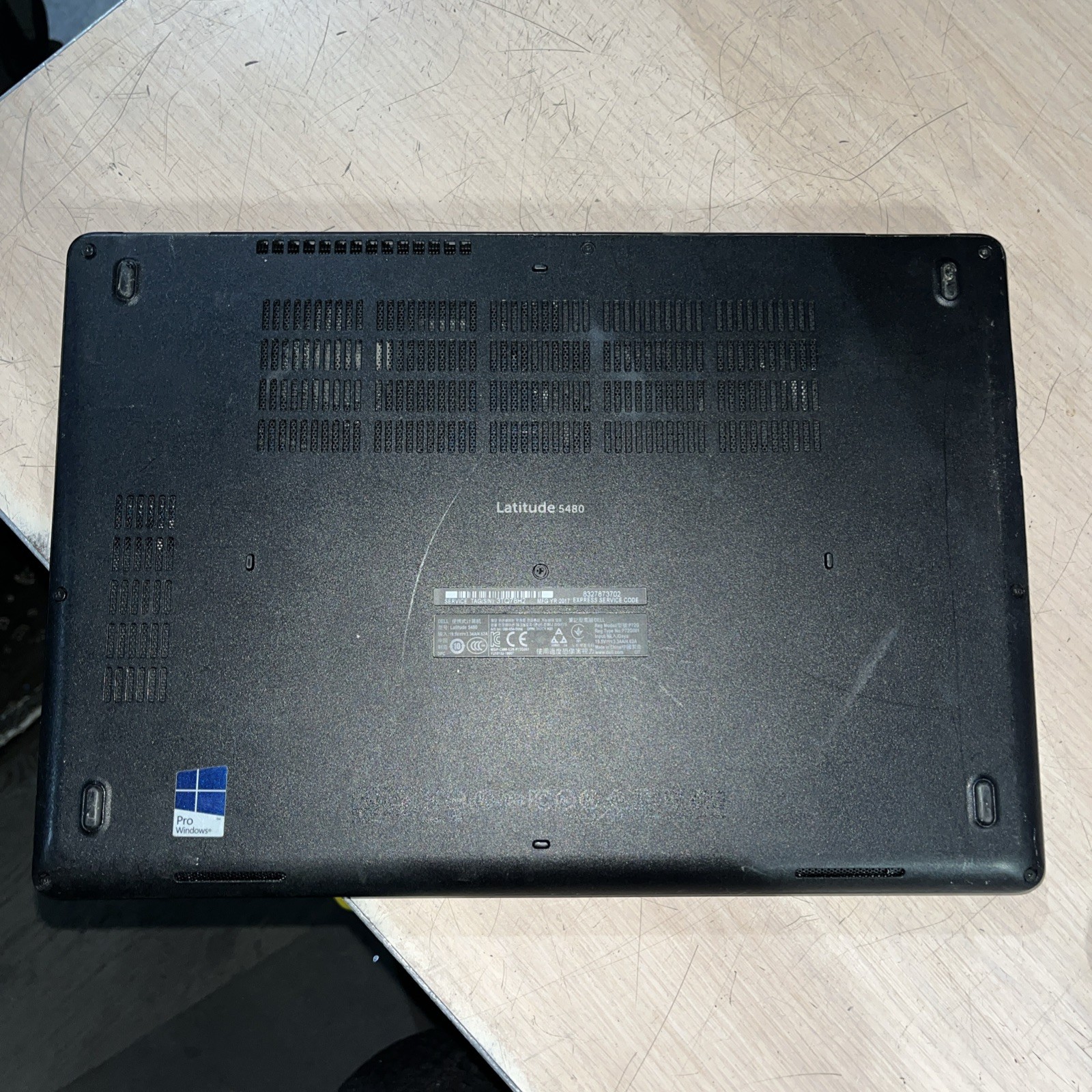 DELL LATITUDE 5480 INTEL CORE I5-7200U 2.50GHZ 4GB RAM NO HD