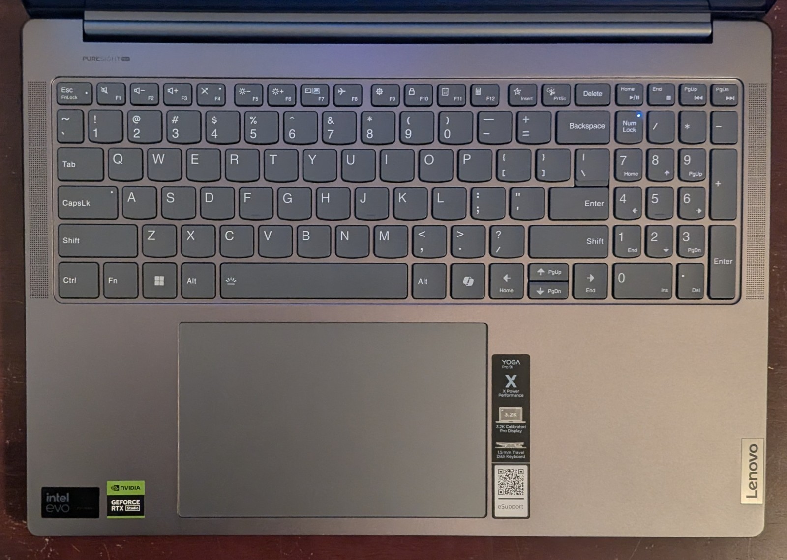 Lenovo Yoga Pro 9i 16″ 3.2K 165Hz (Core Ultra 9 185H, 32GB/1TB SSD, RTX 4050)