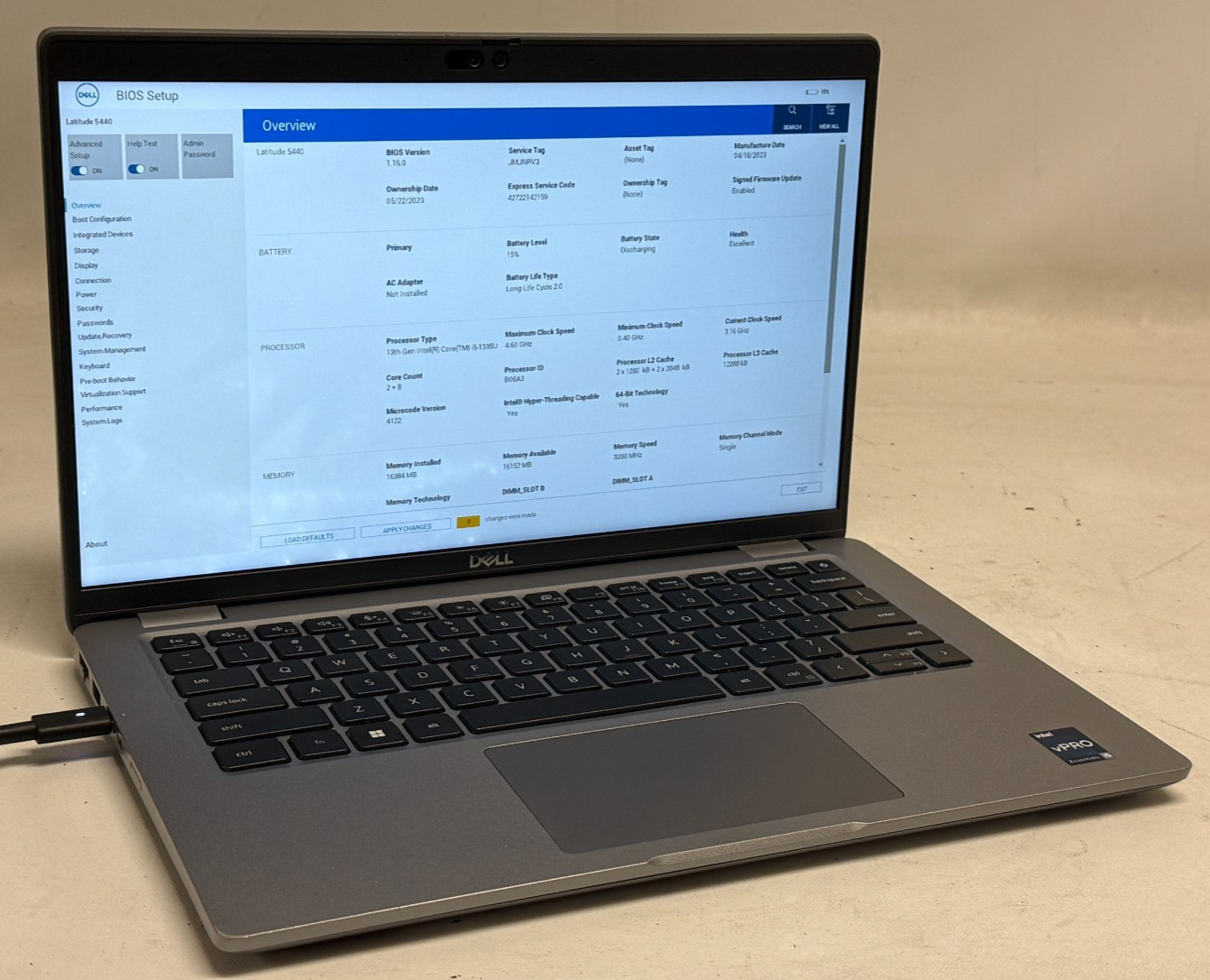 Dell Latitude 5440 14″ (i5-1335u – 16GB RAM – 256GB SSD – Win11Home)