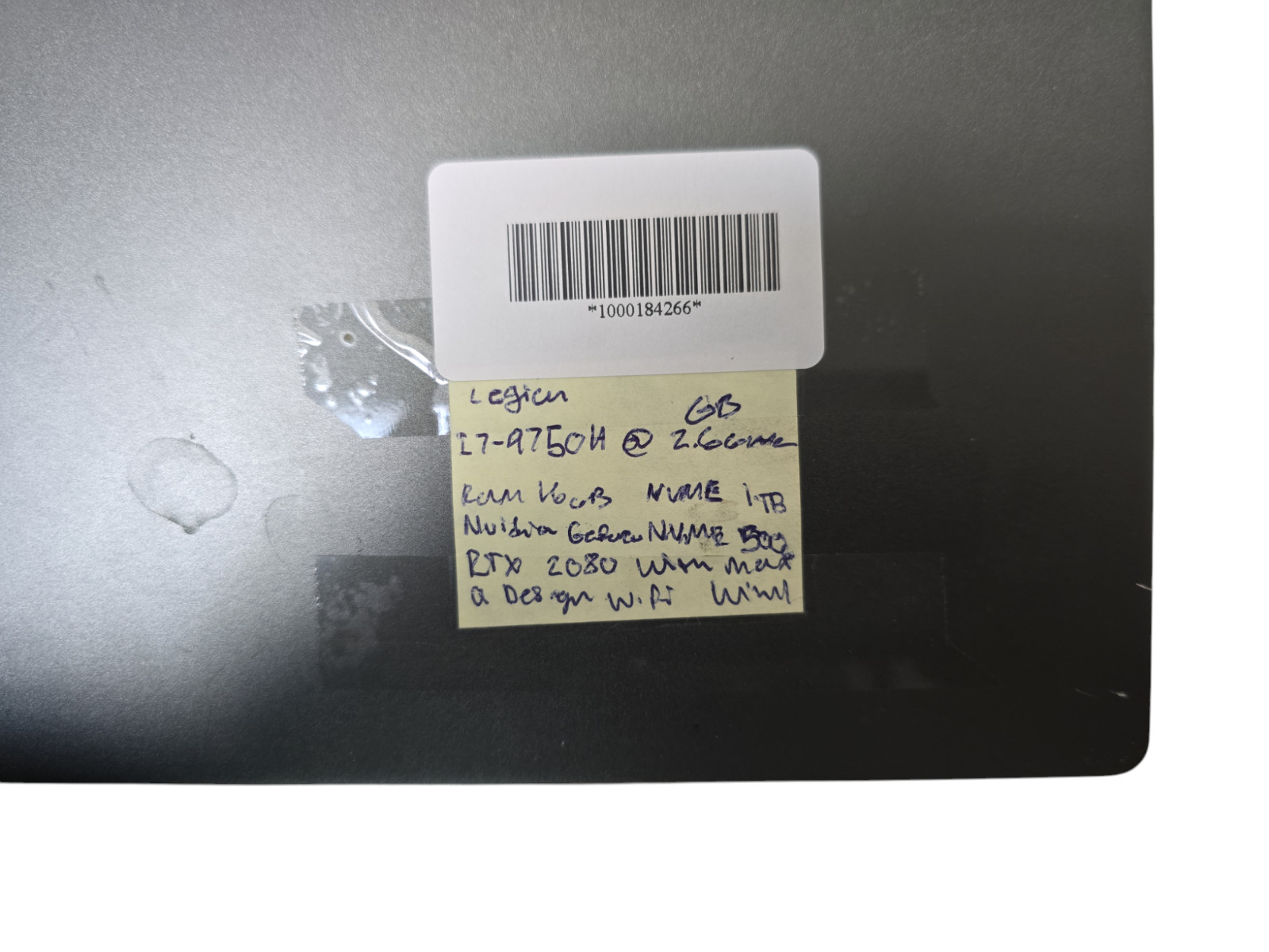 Lenovo Legion Y740-17IRHG i7-9750H@2.6GHz 16GB Ram 1.5TB NVMe RTX 2080 Win 11